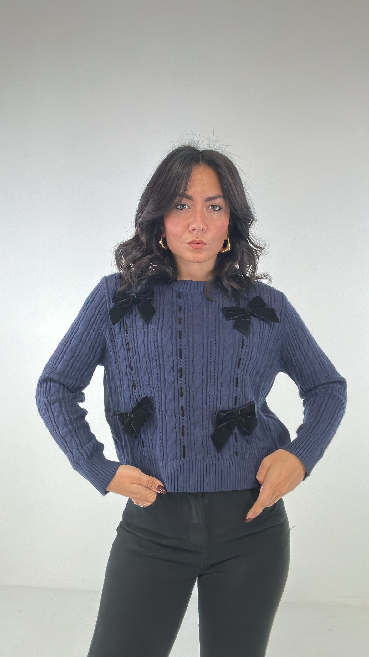 Pull FIOCCHI VELLUTO - BLU