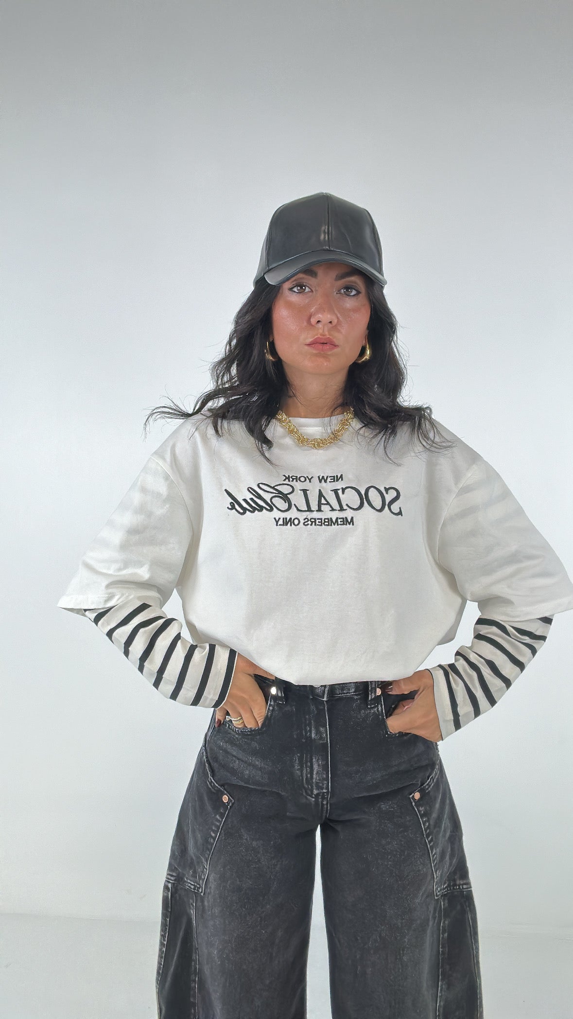 Maglia SOCIAL CLUB - BIANCO