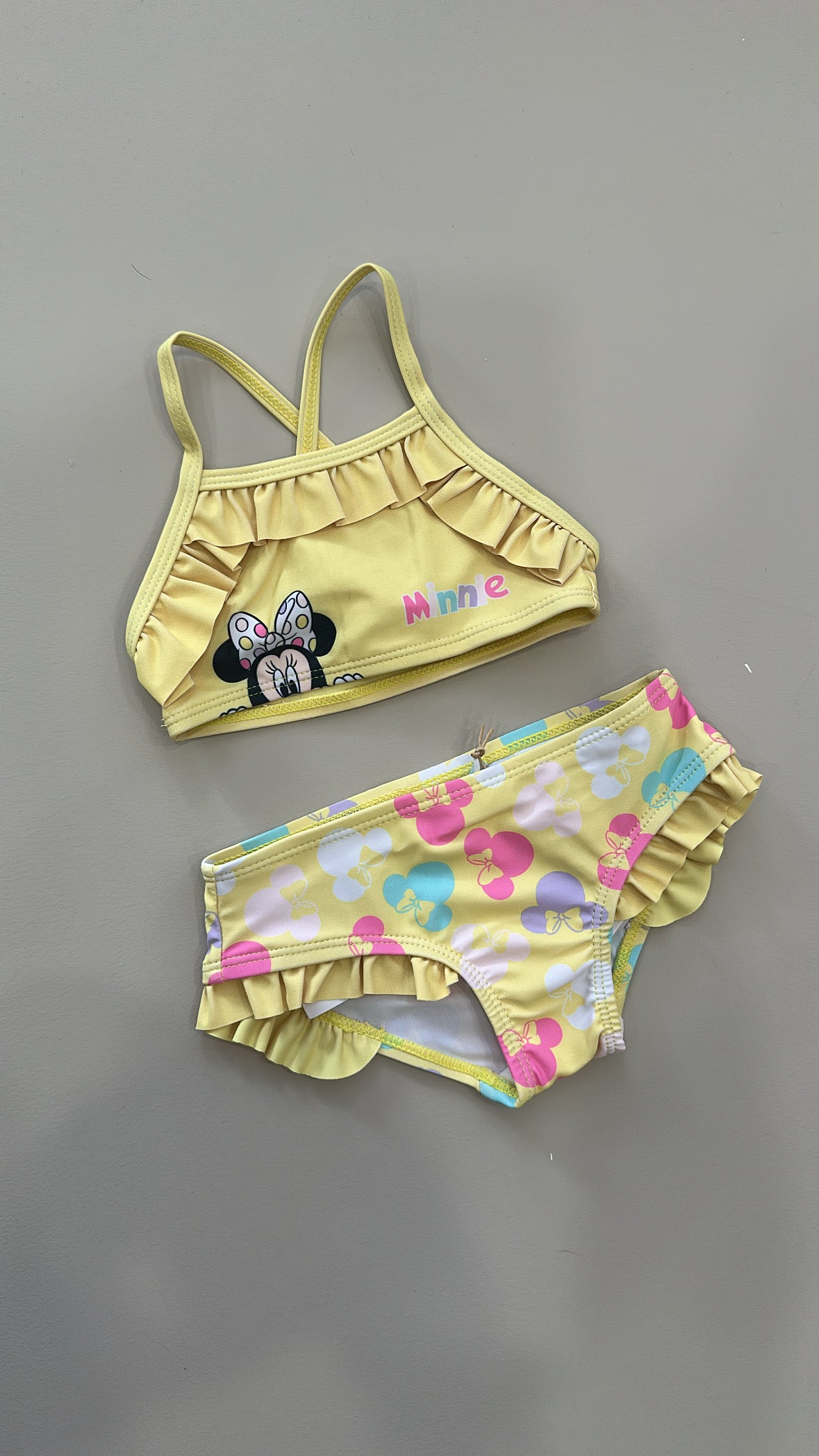 Costume MINNIE 2 PEZZI 12-36M - GIALLO
