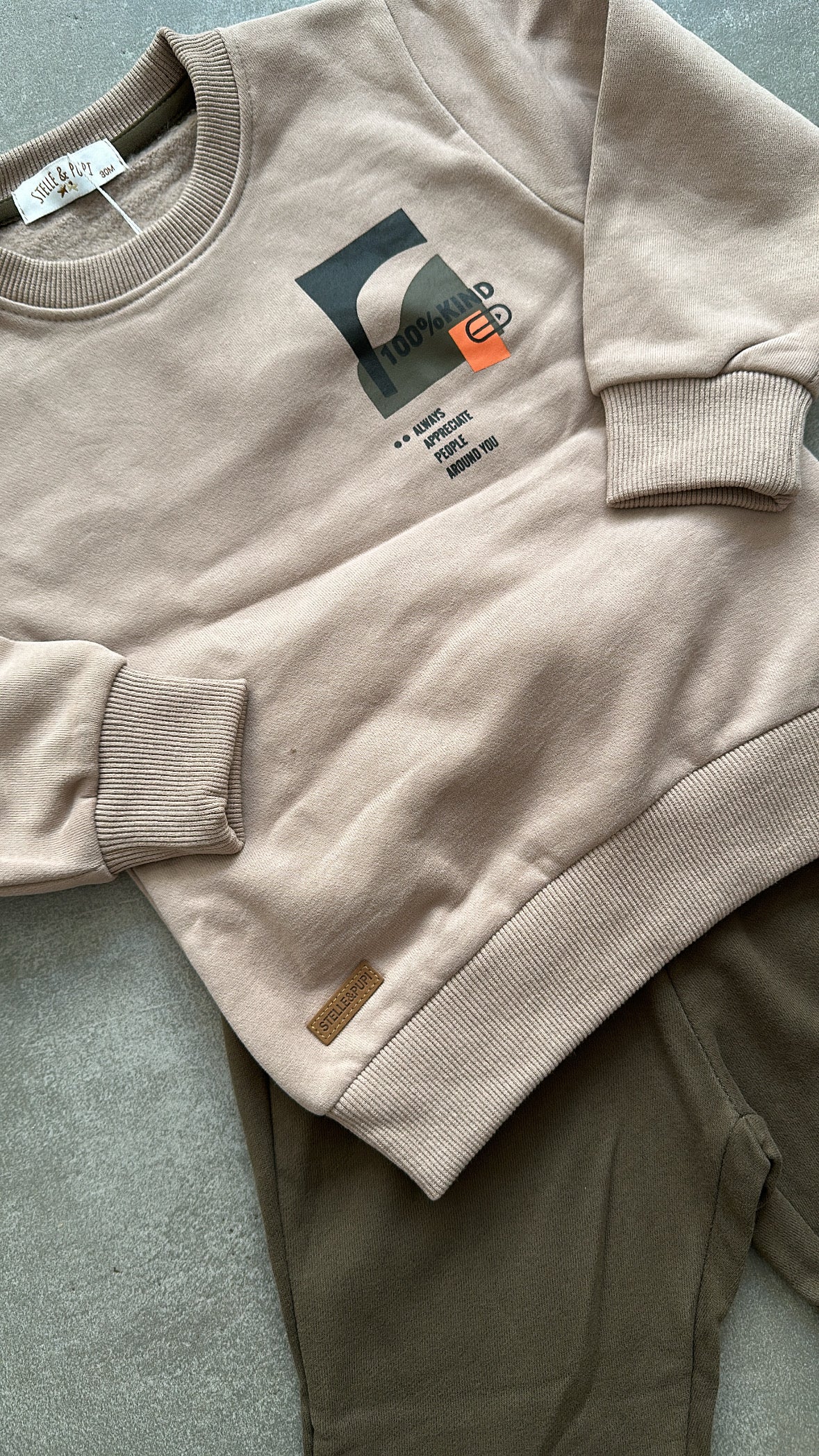 Tuta KIND 12-36M - MARRONE