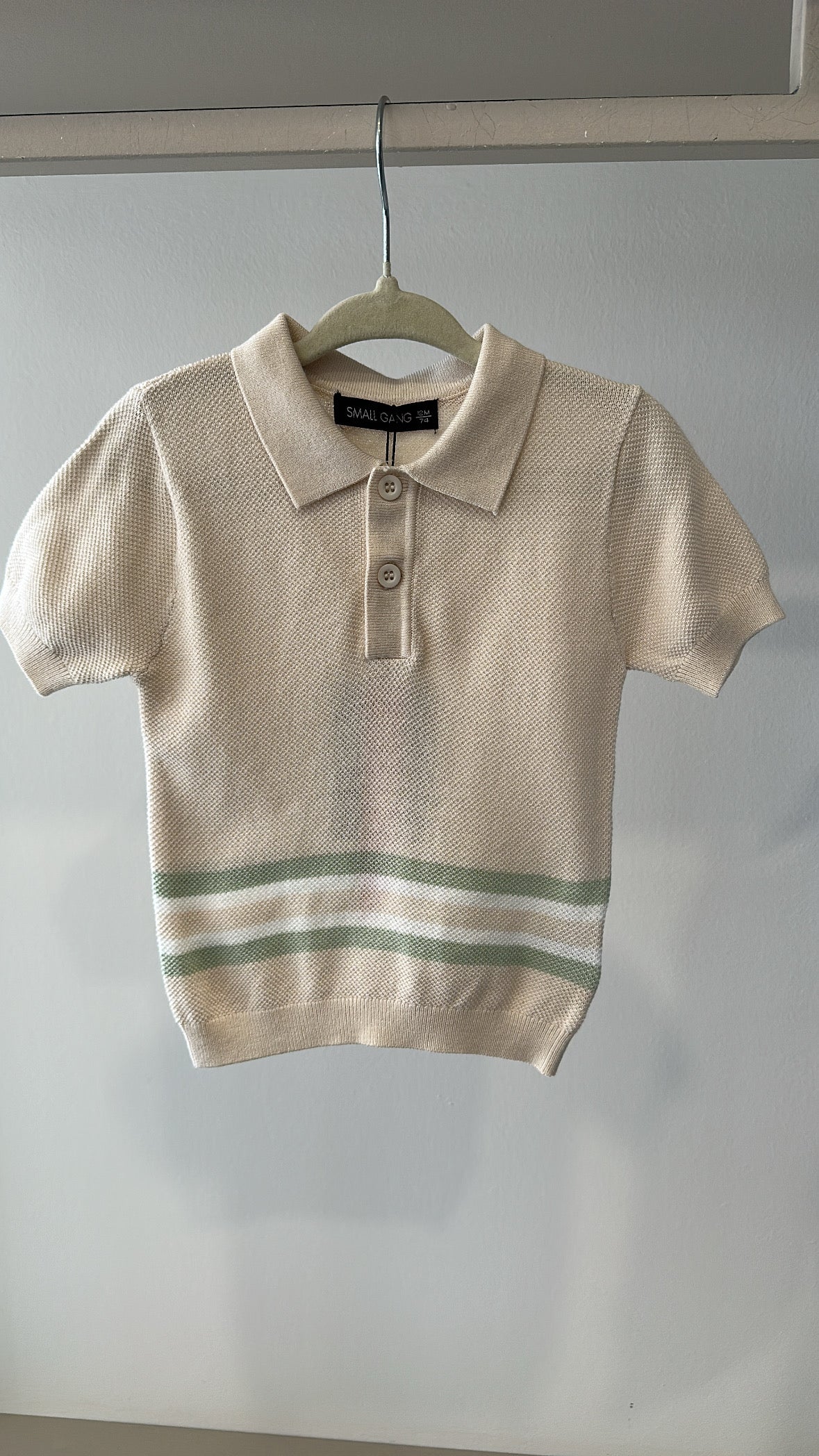 Polo TRAFORO 12-36M - BEIGE