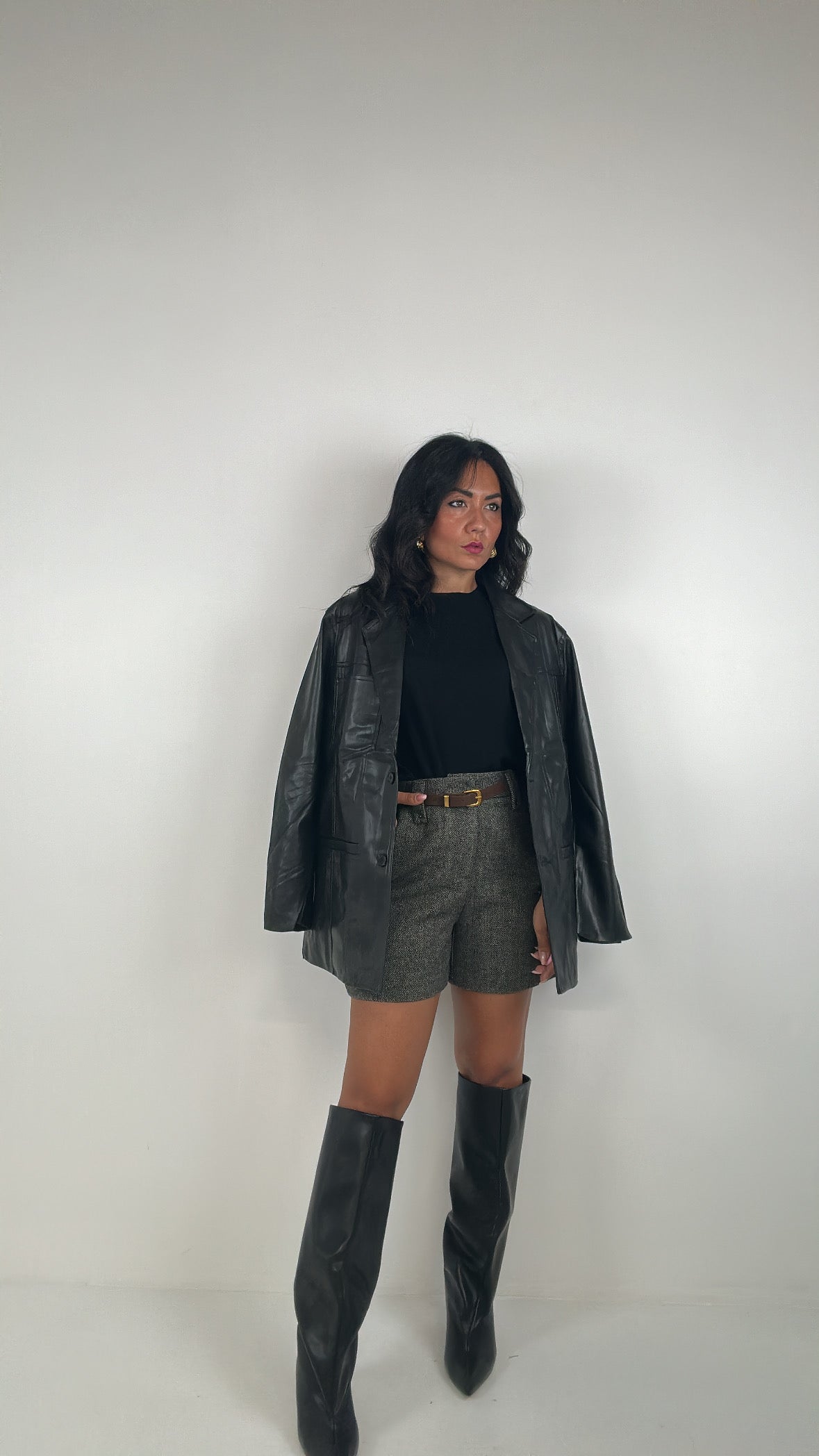 Blazer ECOPELLE OVER - NERO