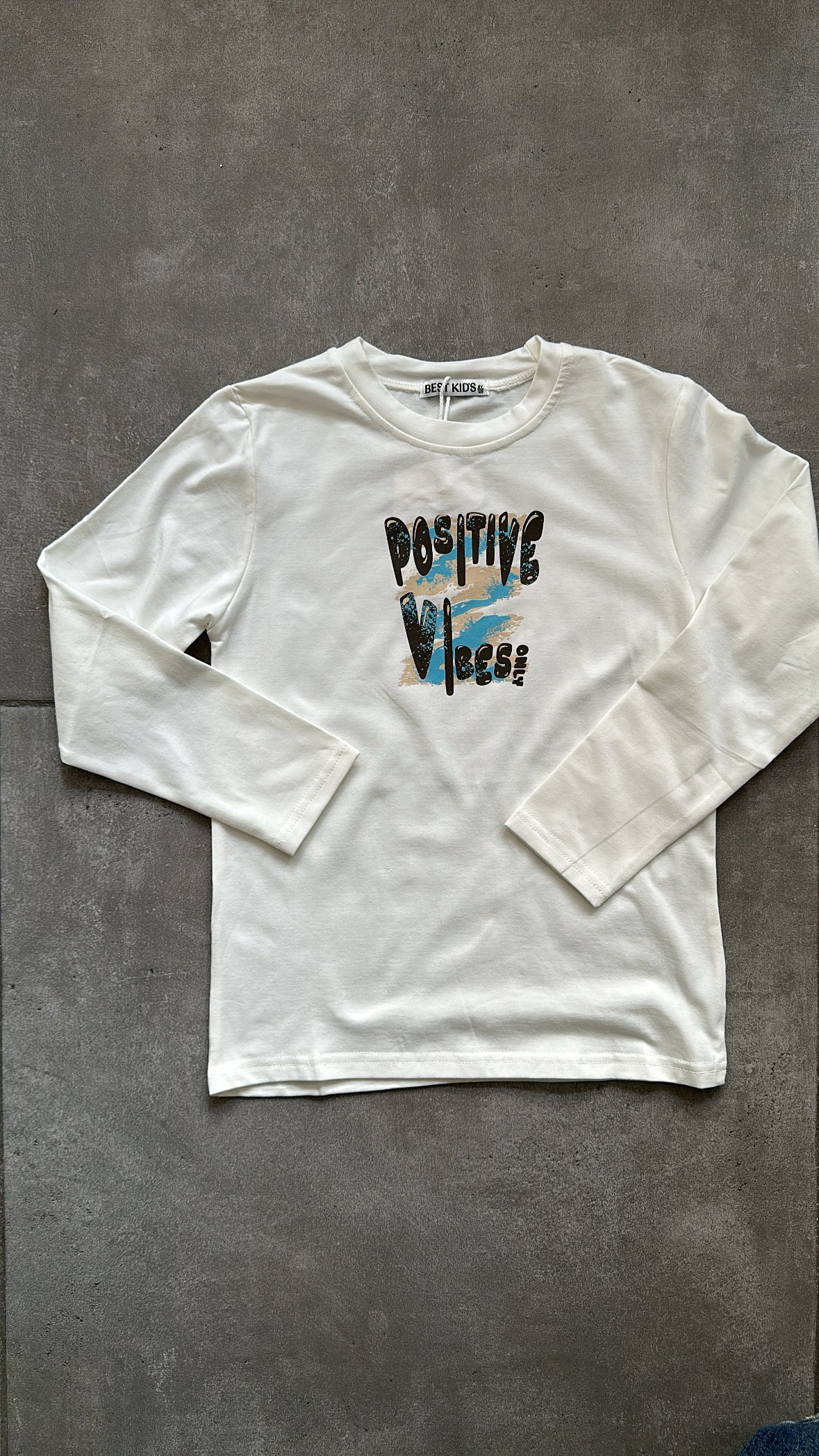 Maglia POSITIVE 8-16A - BIANCO