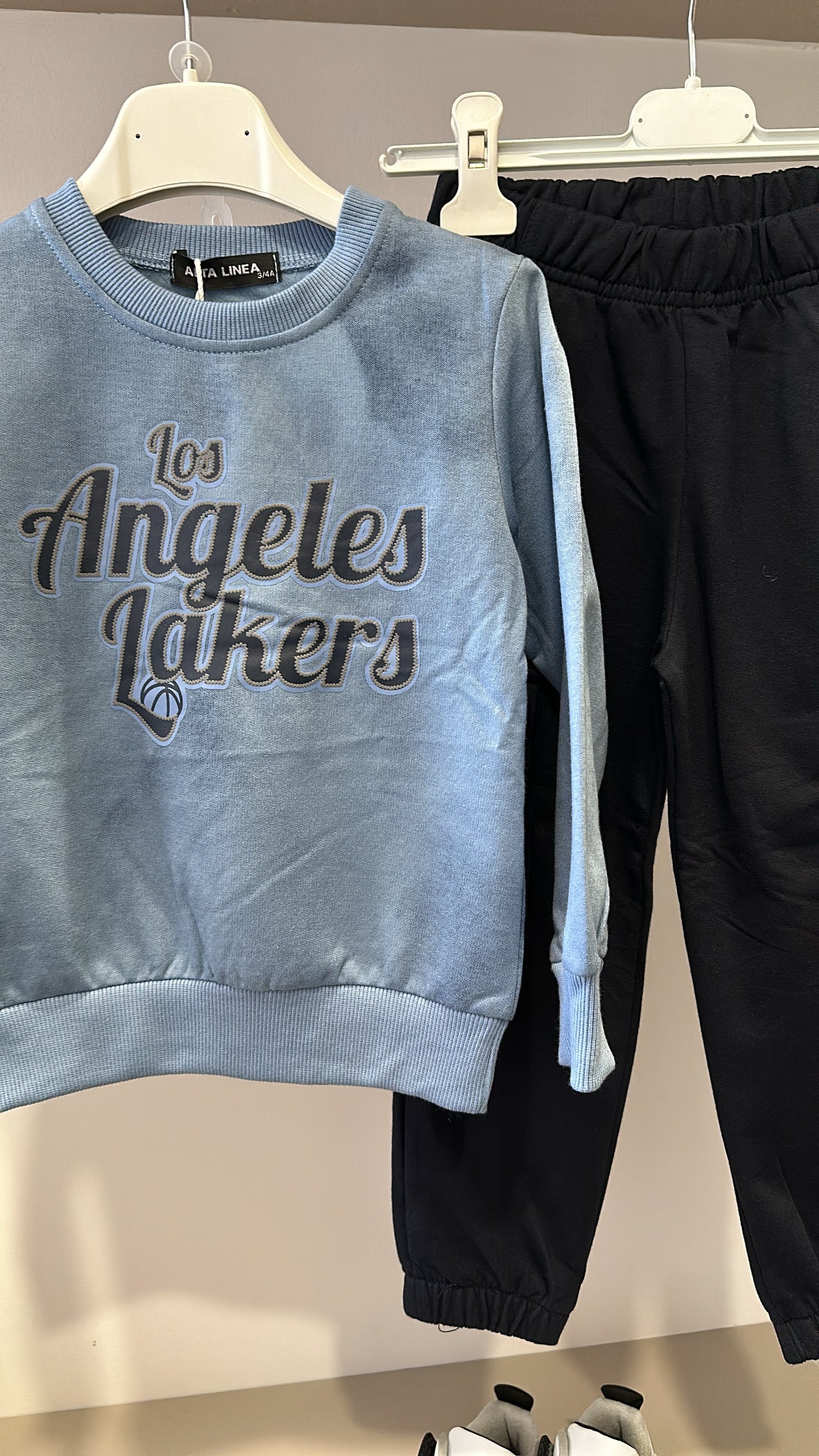 Tuta ANGELES 3-8A - AZZURRO