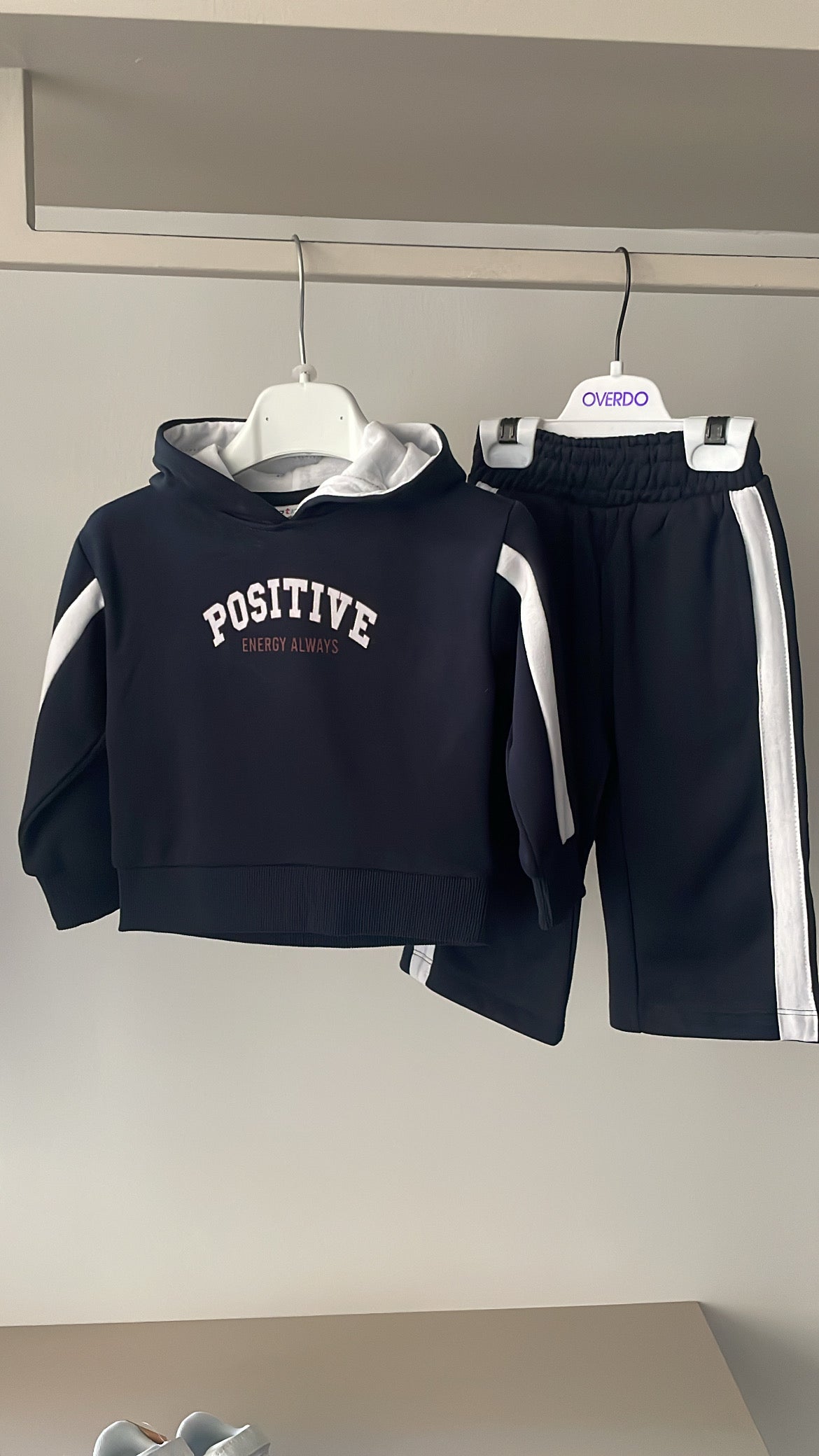 Tuta POSITIVE 6-36M - BLU SCURO