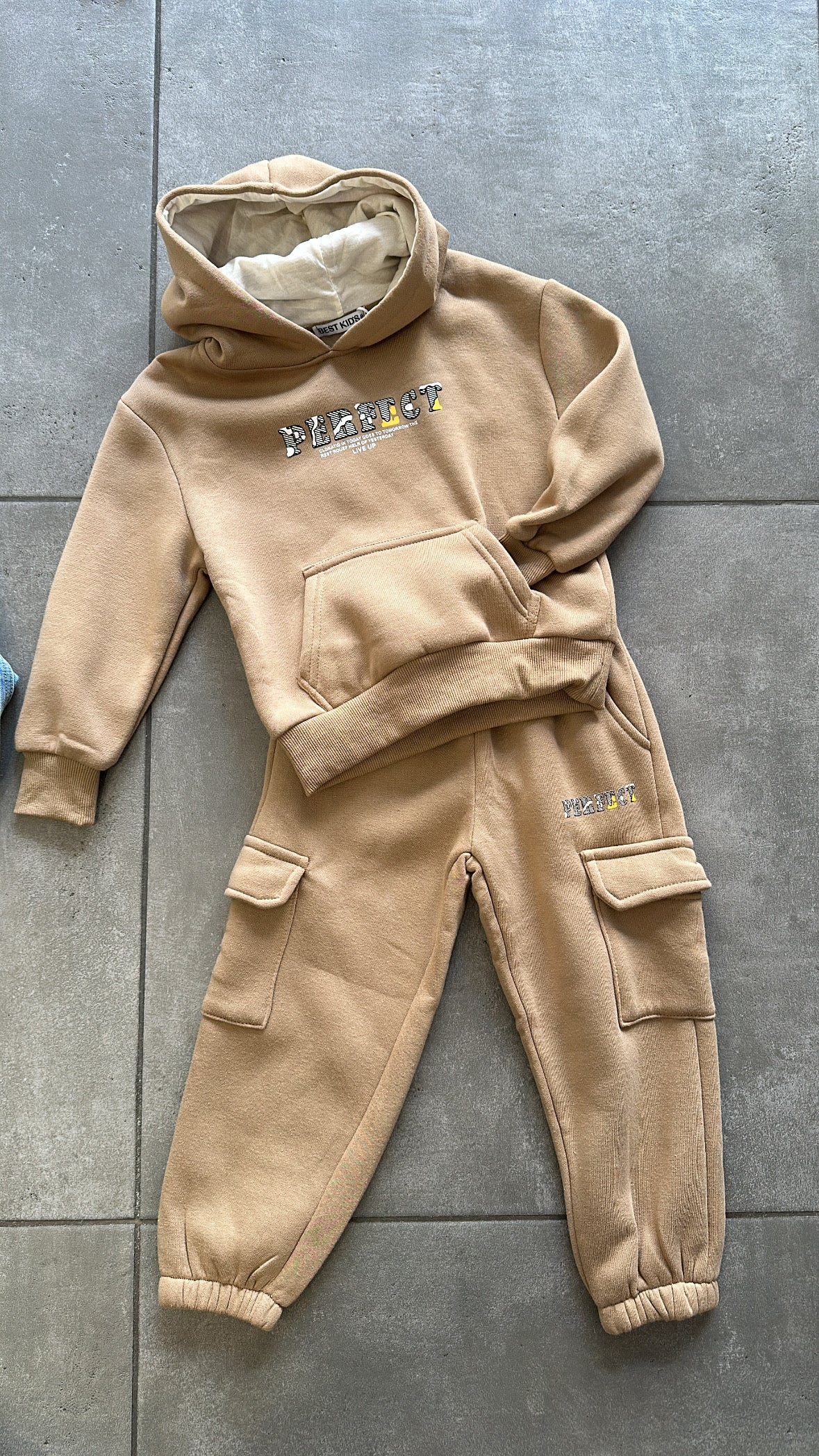 Tuta PERFECT 4-12A - CAMMELLO