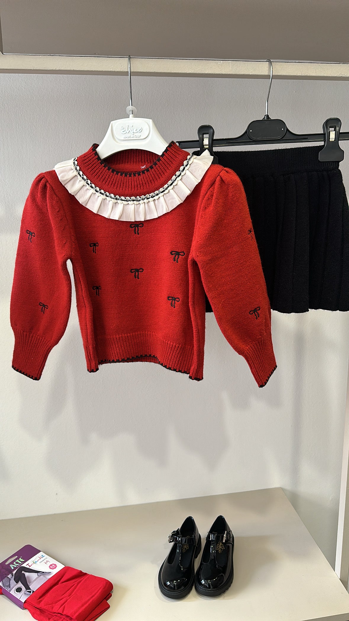 Completo CON PULL FIOCCHETTI - BORDEAUX