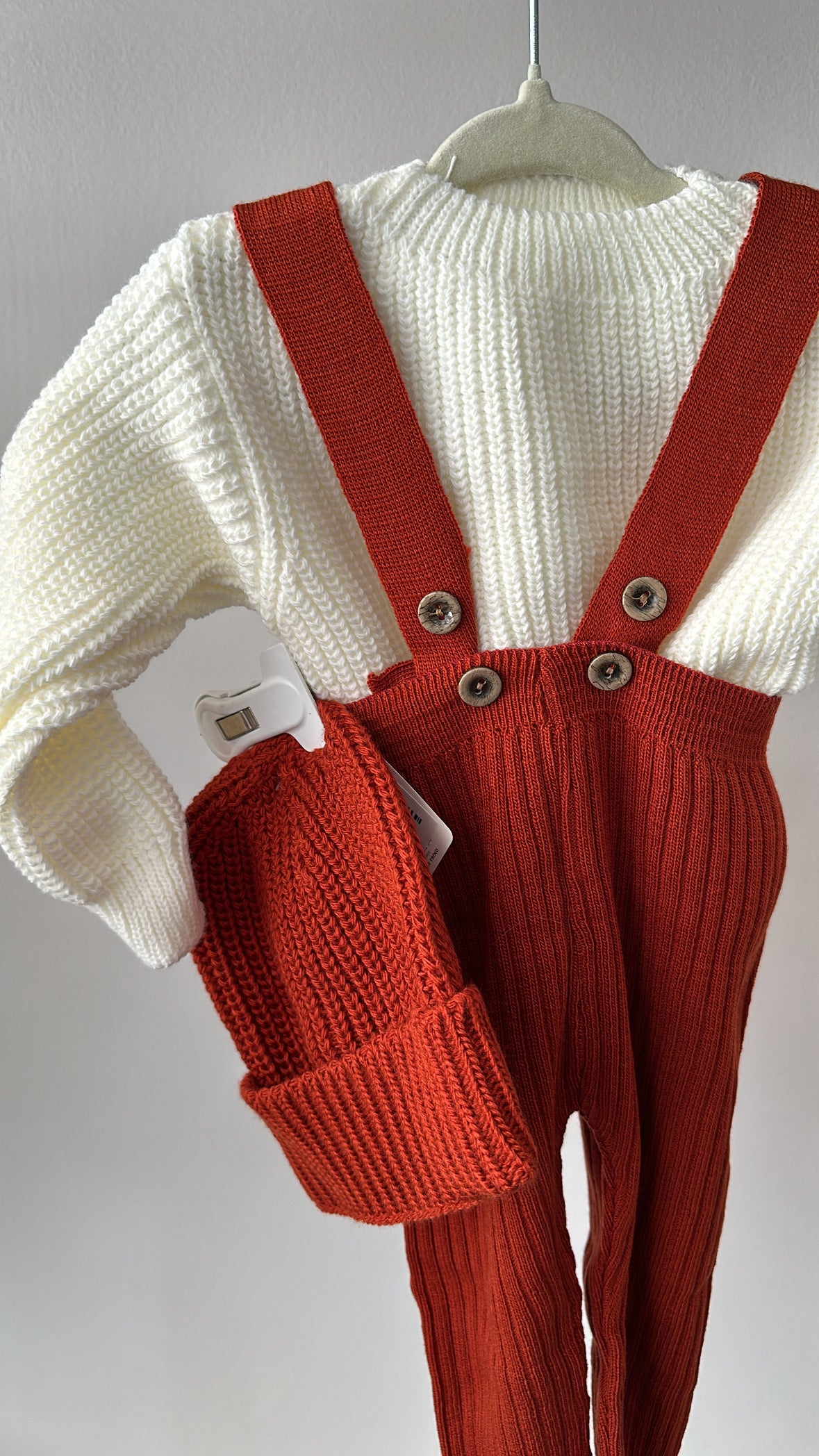 Coordinato 3pz SALOPETTE 3-12M - COCCIO