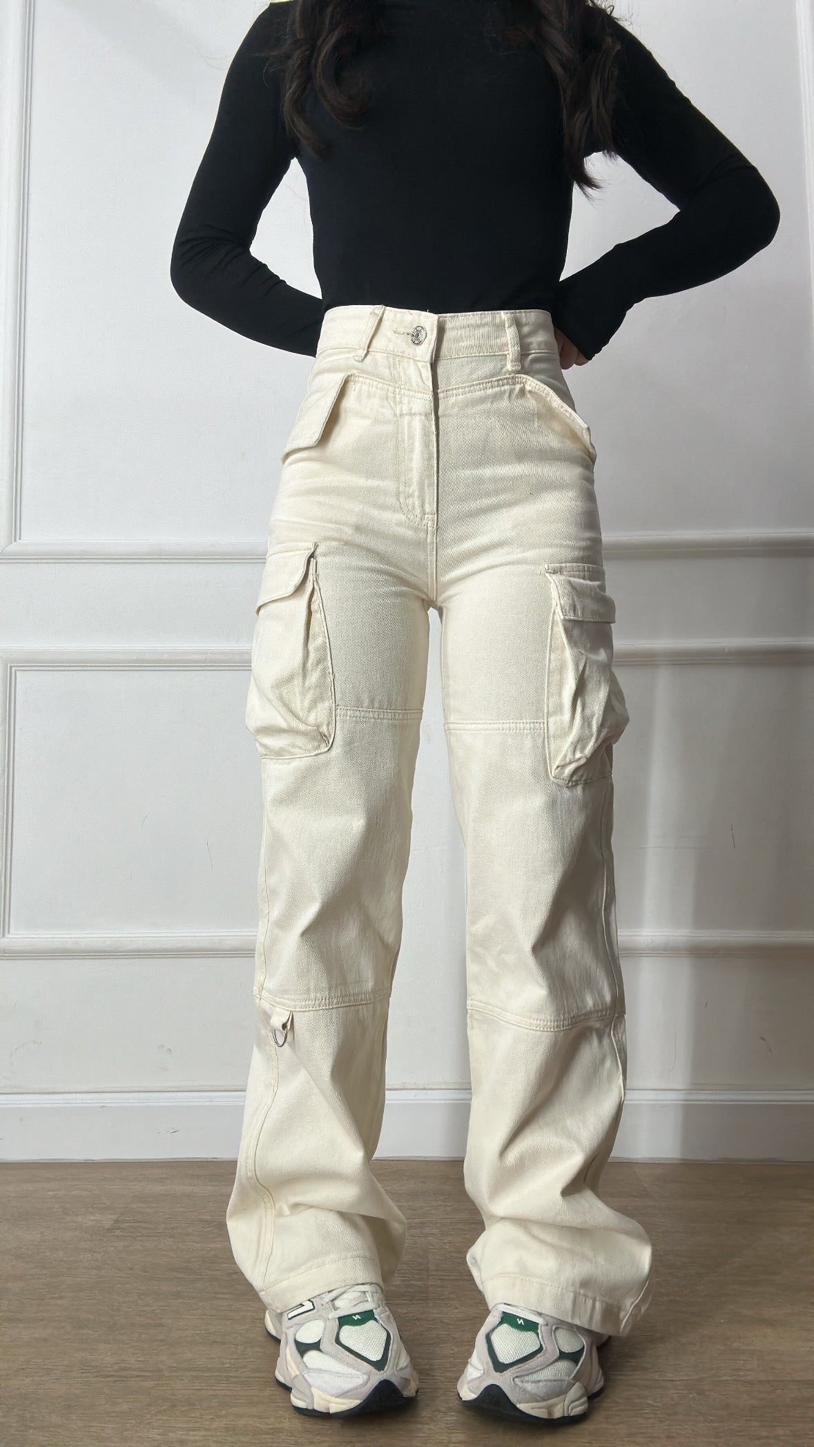 Jeans SLOUCHY DENIM - PANNA