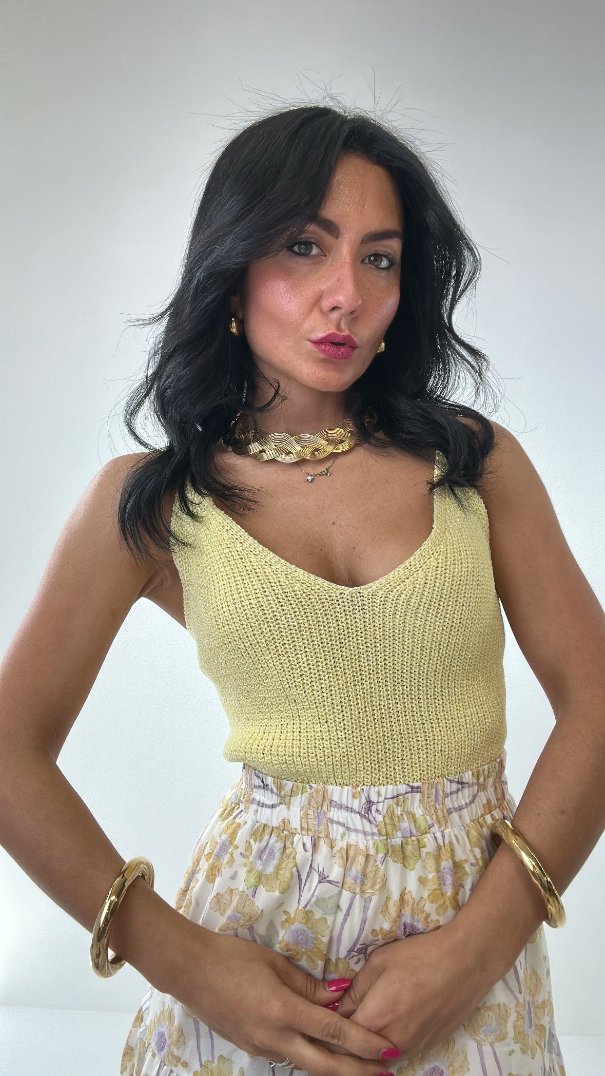 Top FELICE - GIALLO