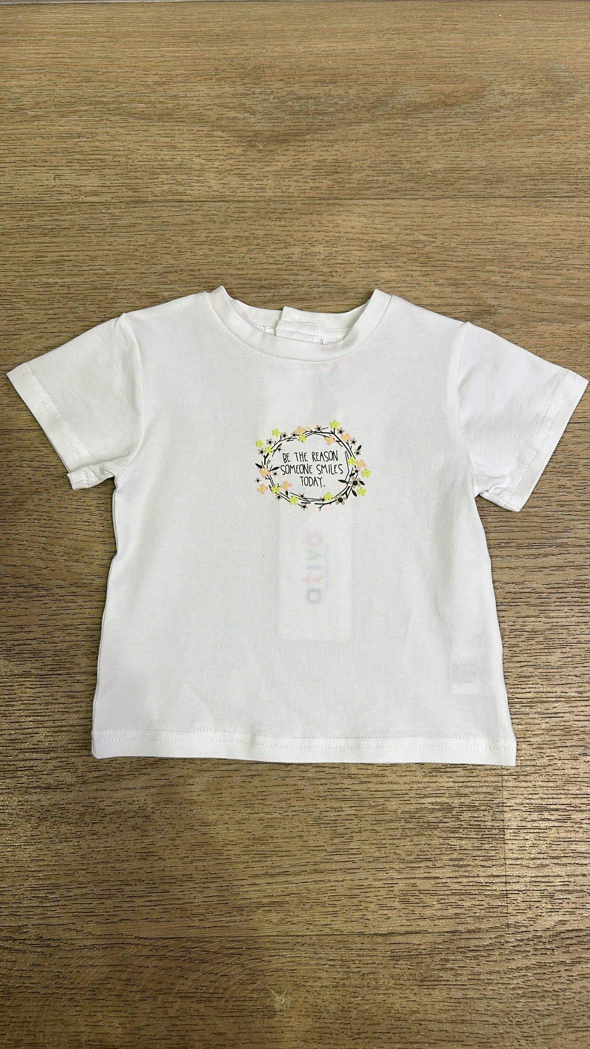 T-shirt TODAY 12-36M - BIANCO