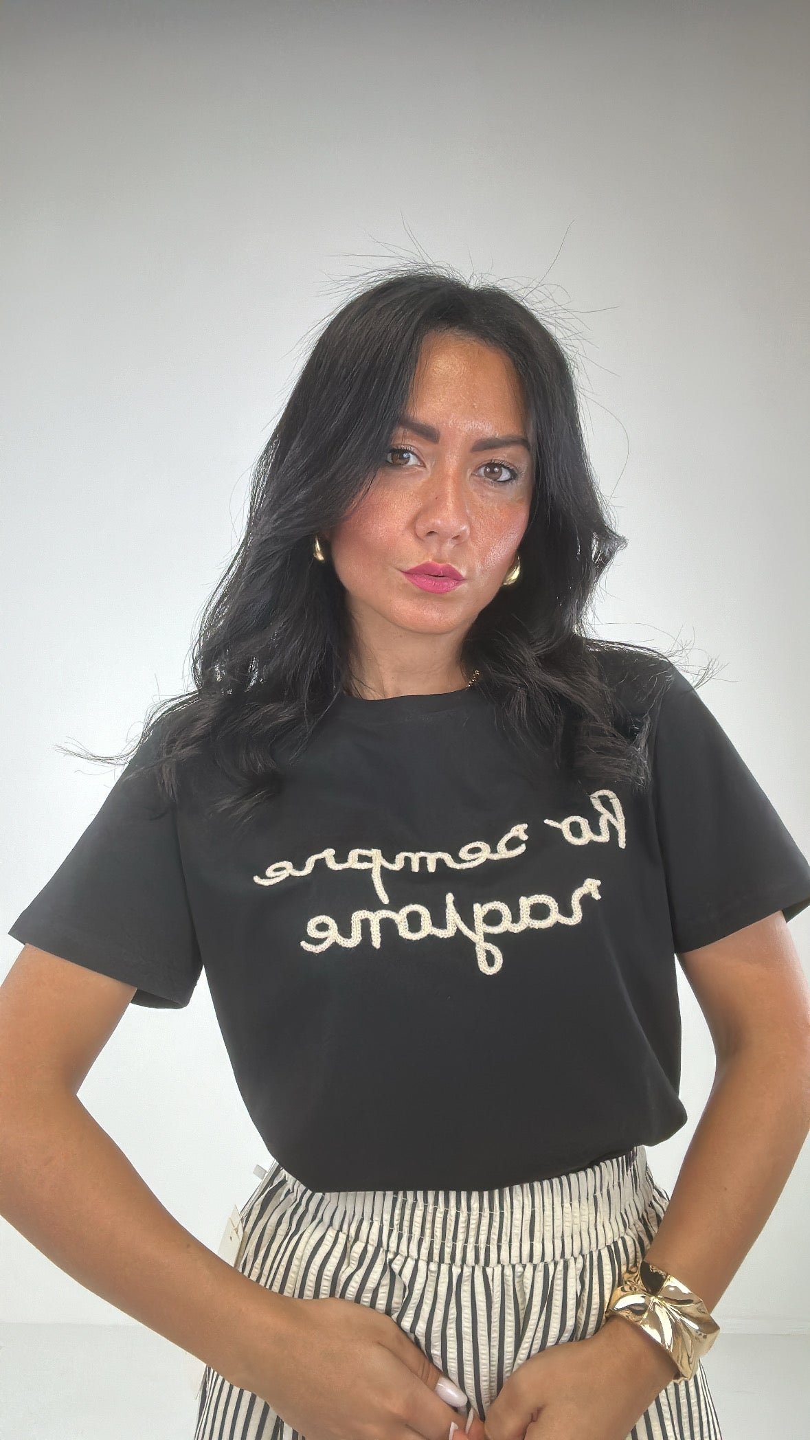 T-shirt SCRITTA - NERO