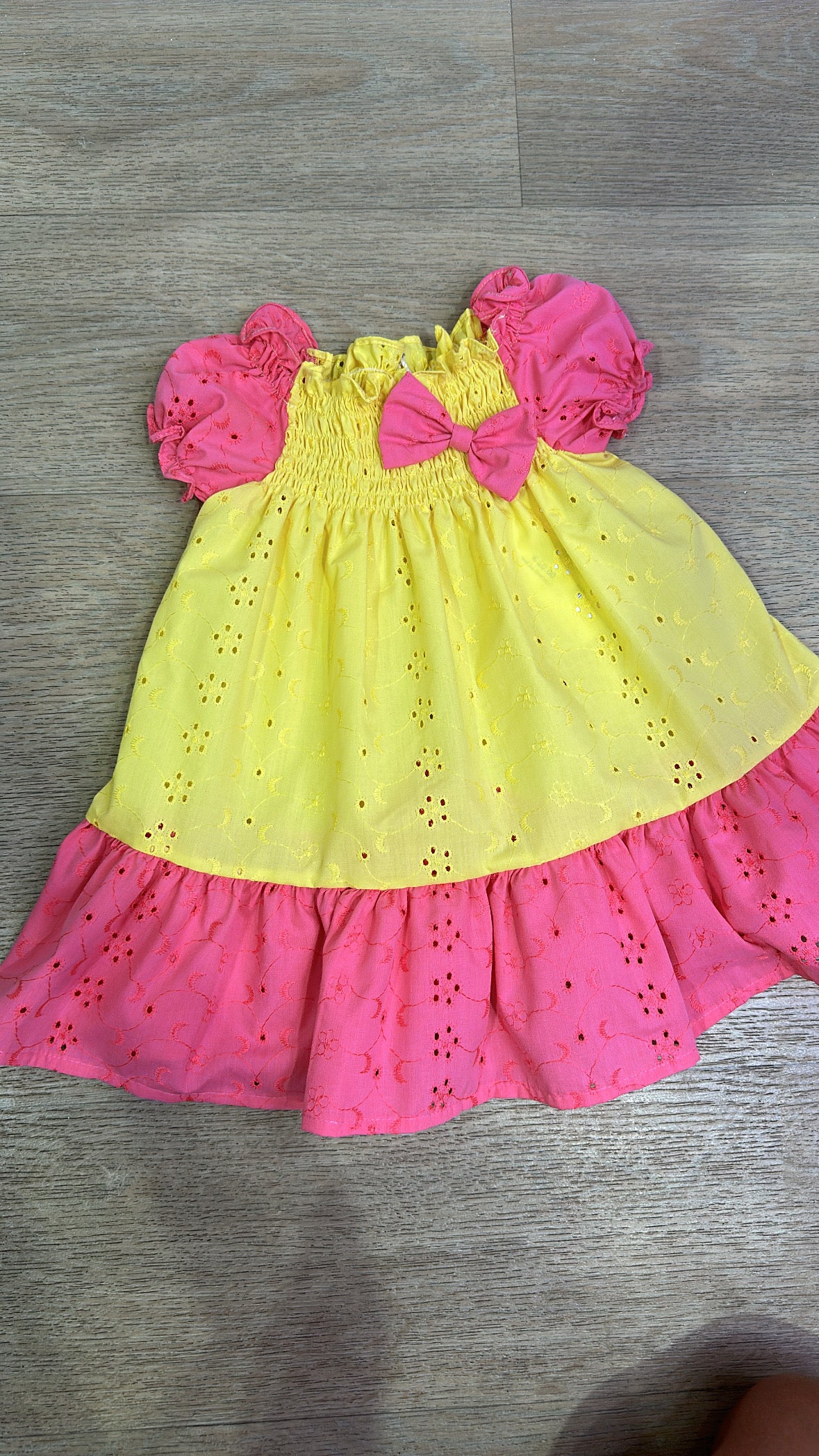 Vestitino SANGALLO 12-30M - GIALLO