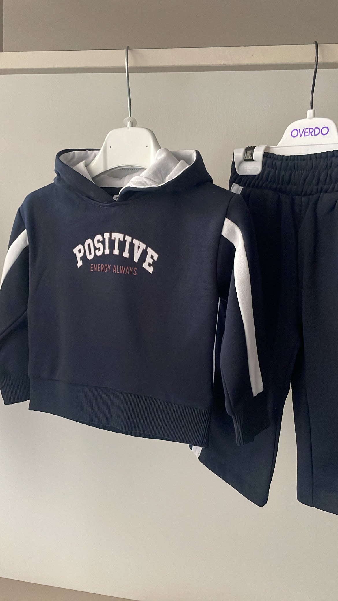 Tuta POSITIVE 6-36M - BLU SCURO