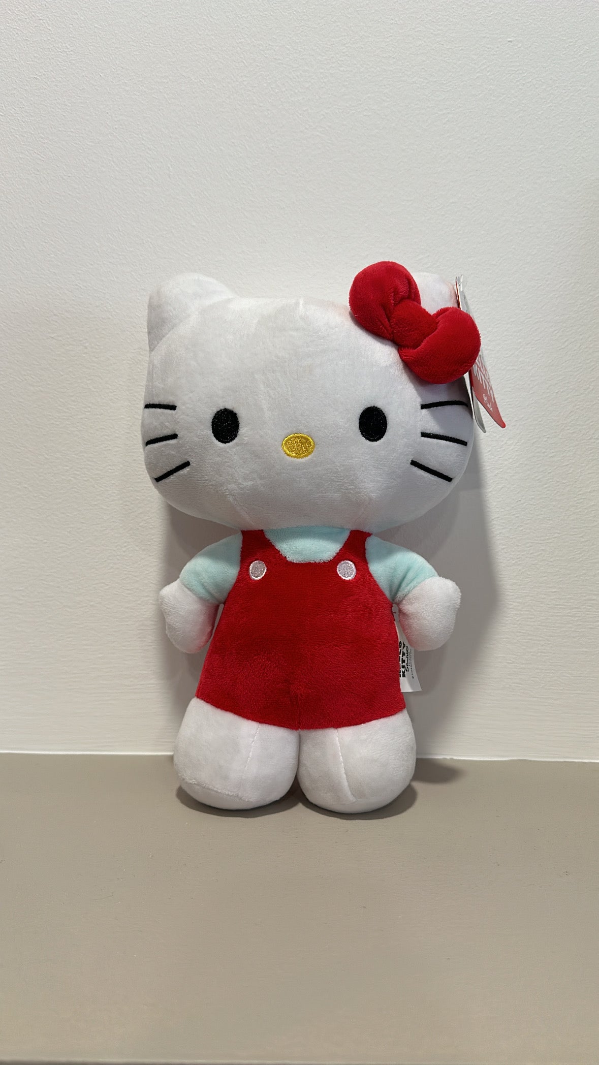 Peluche HELLO KITTY 30CM - ROSSO