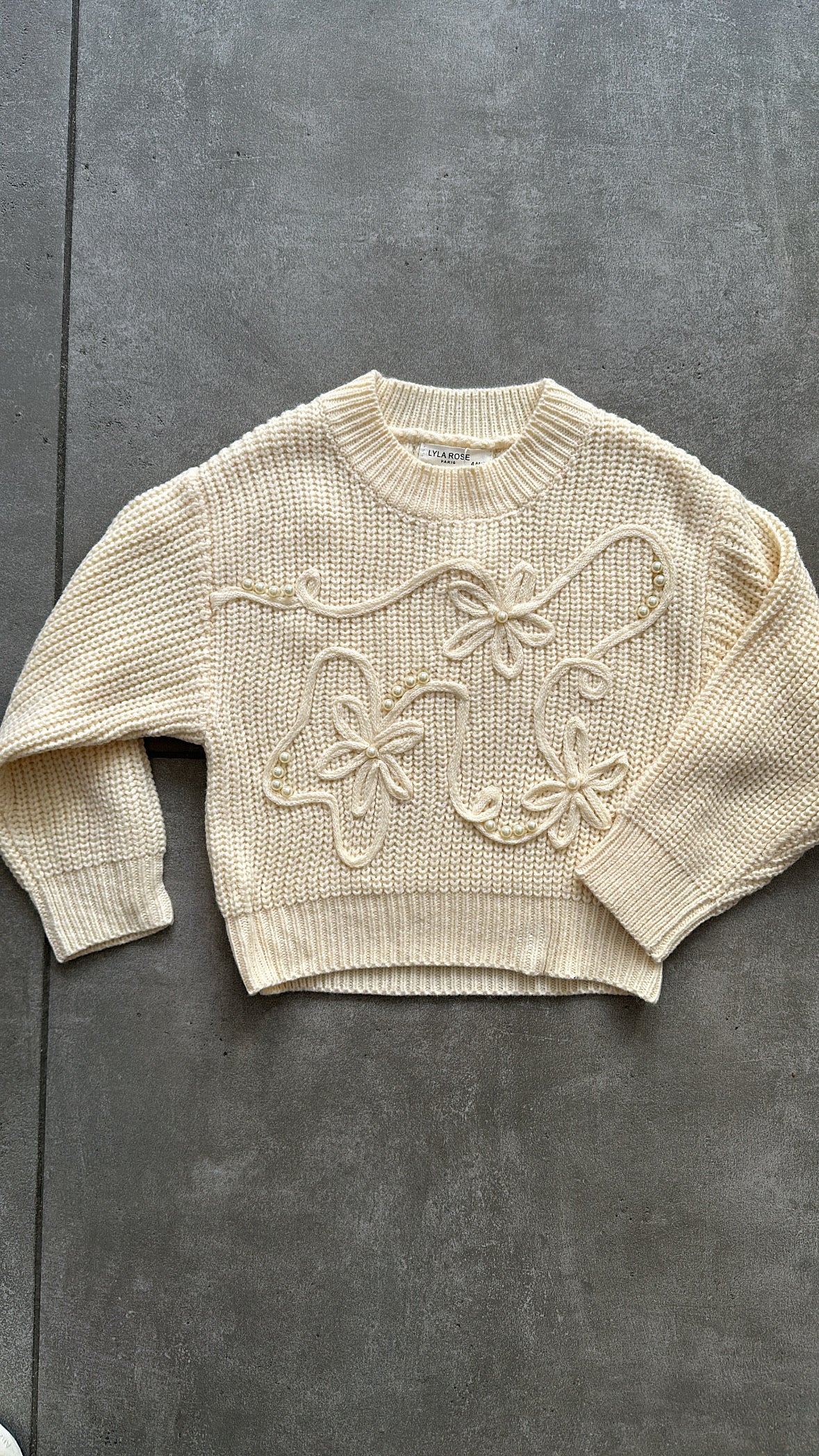 Pull FIORI PERLA 4-14A - PANNA