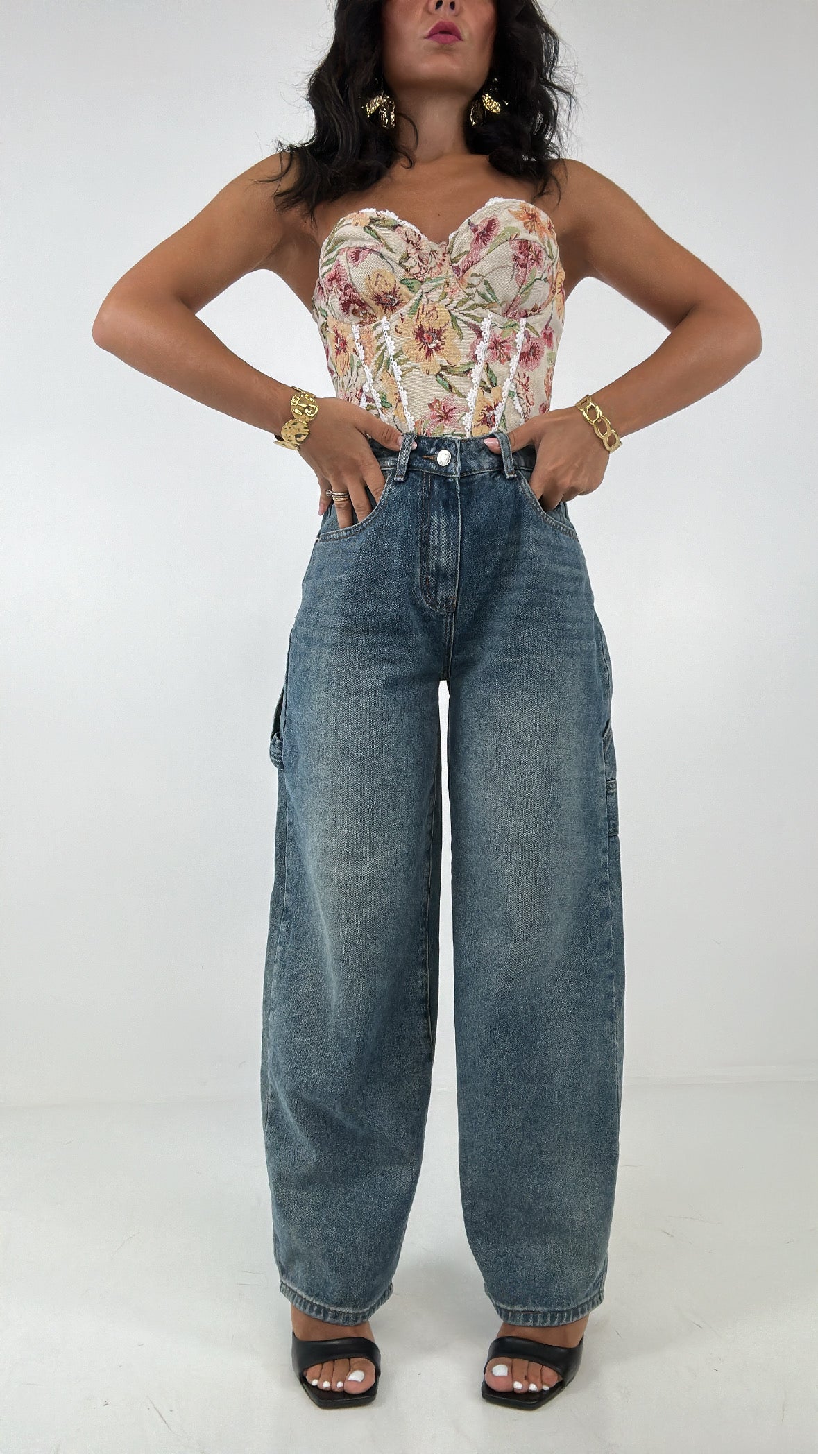 Jeans MOM FIT GANCIO - JEANS