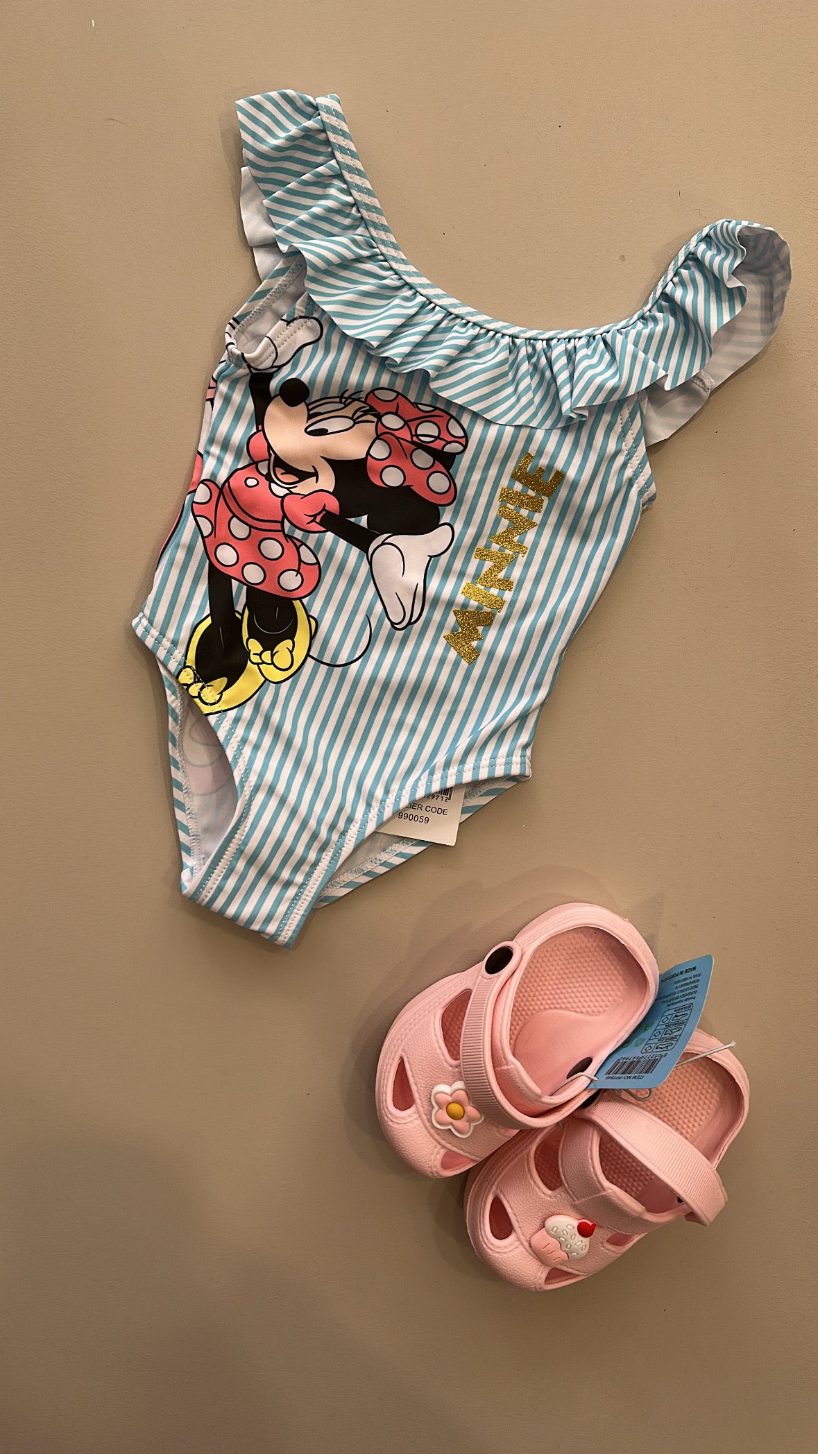 Costime INTERO MINNIE 12-36M - AZZURRO