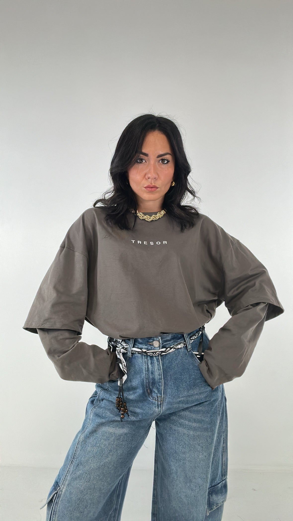 Maglia TRESOR - GRIGIO