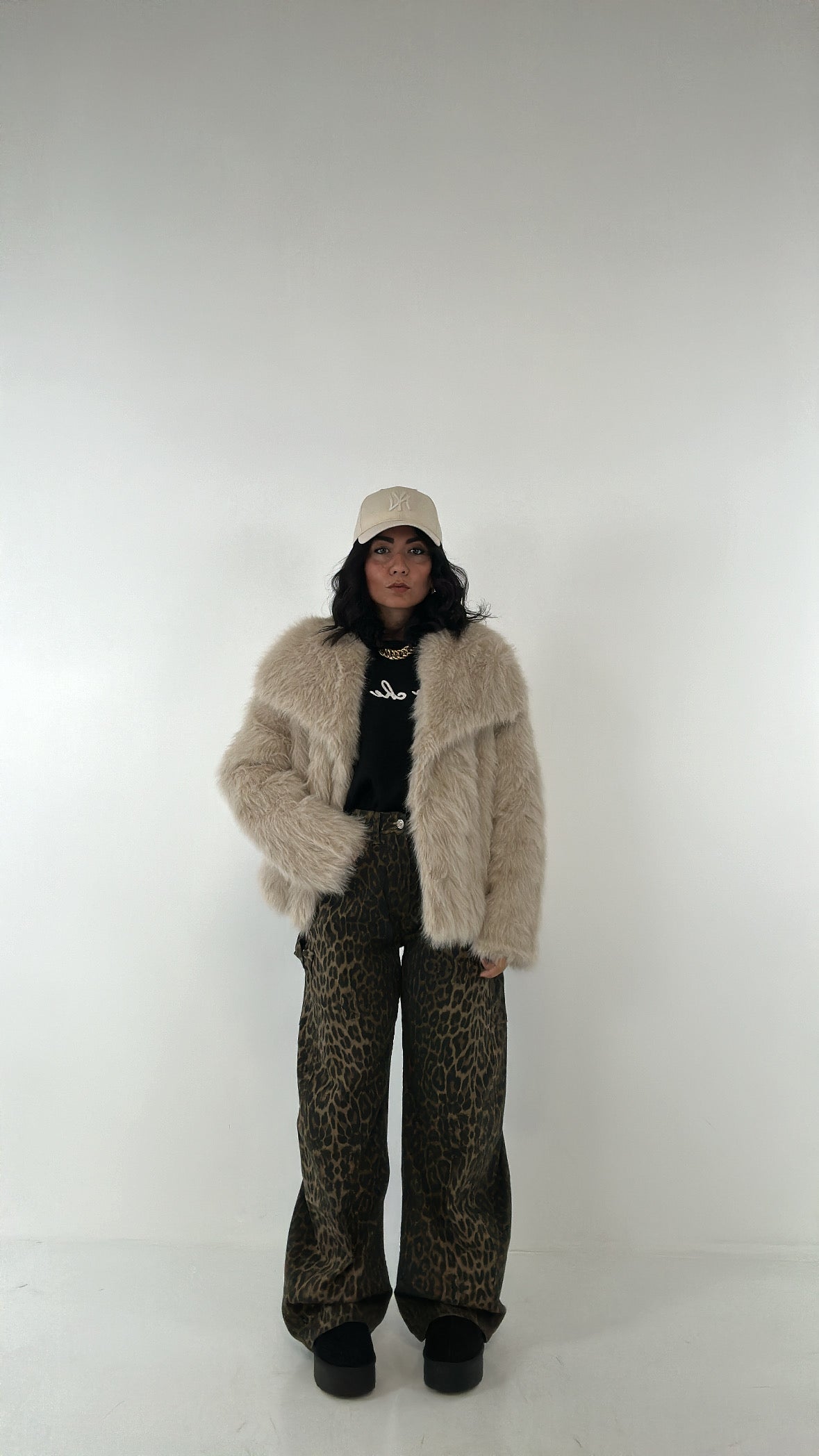 Jeans BALLON LEOPARD - NERO