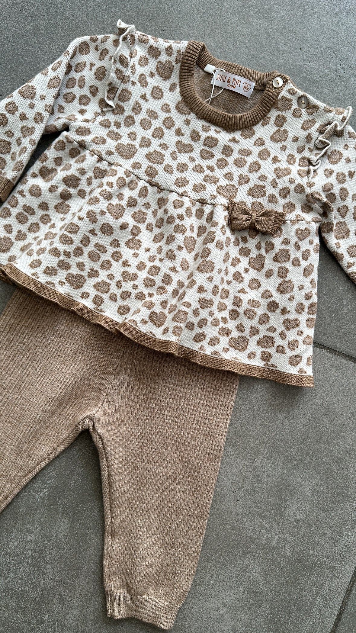 Completo MACCHIETTA 3-18M - CAMMELLO