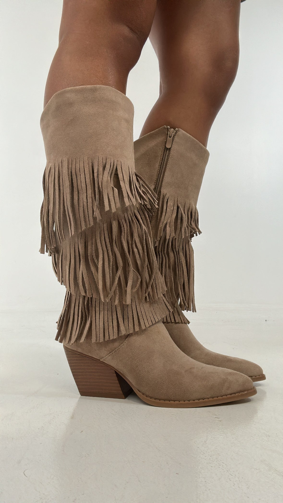Camperos FRANGE DOUBLE - KHAKI