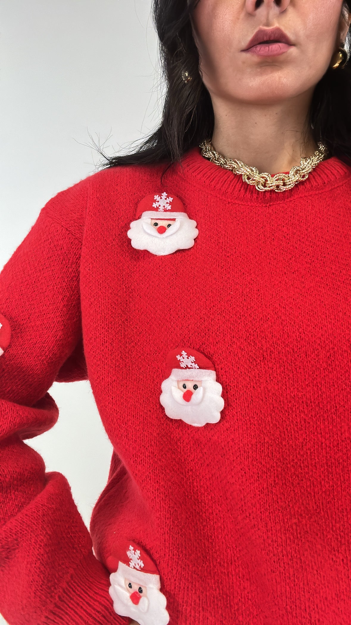Pull BABBO NATALE - ROSSO