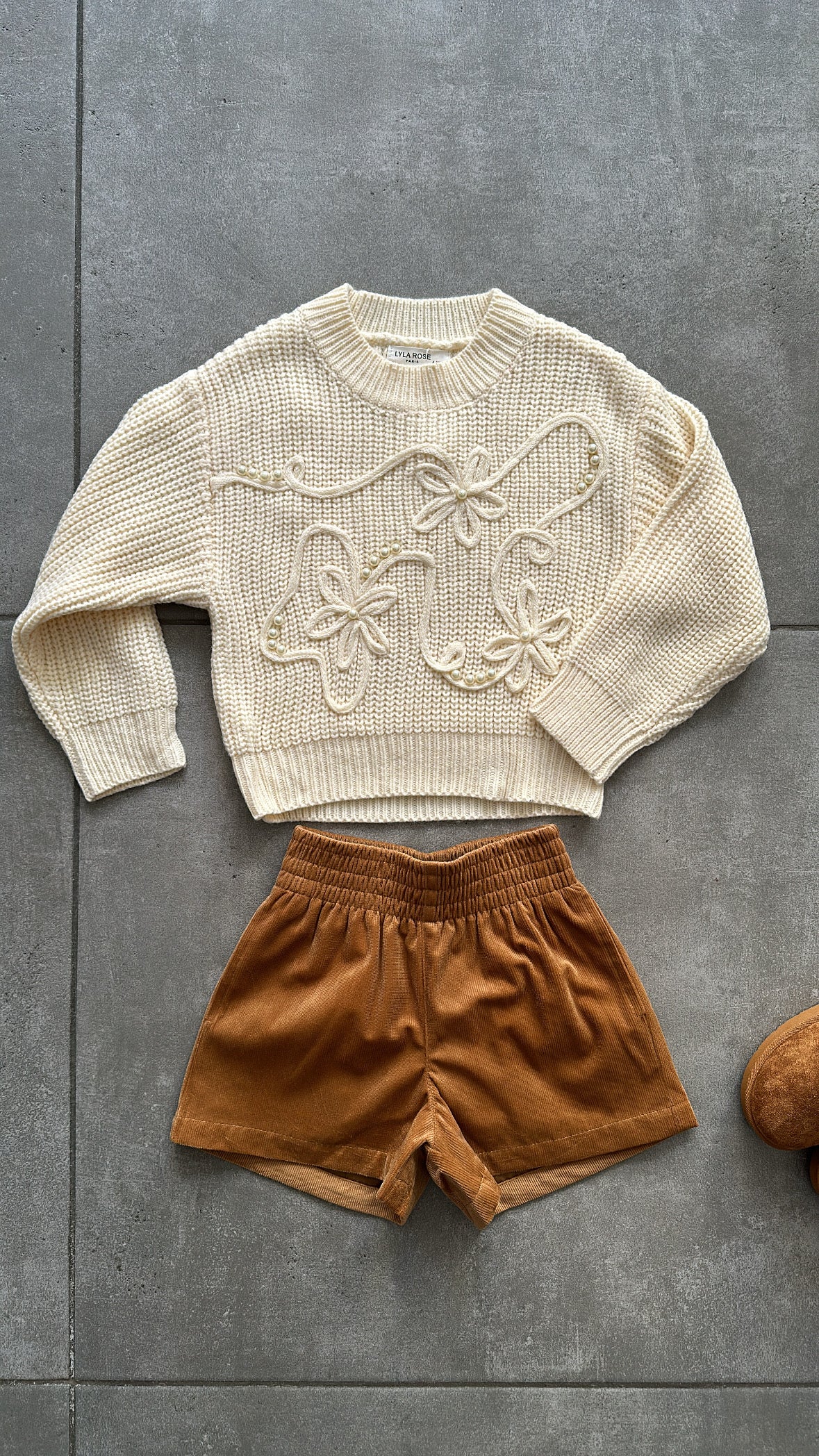 Pull FIORI PERLA 4-14A - PANNA