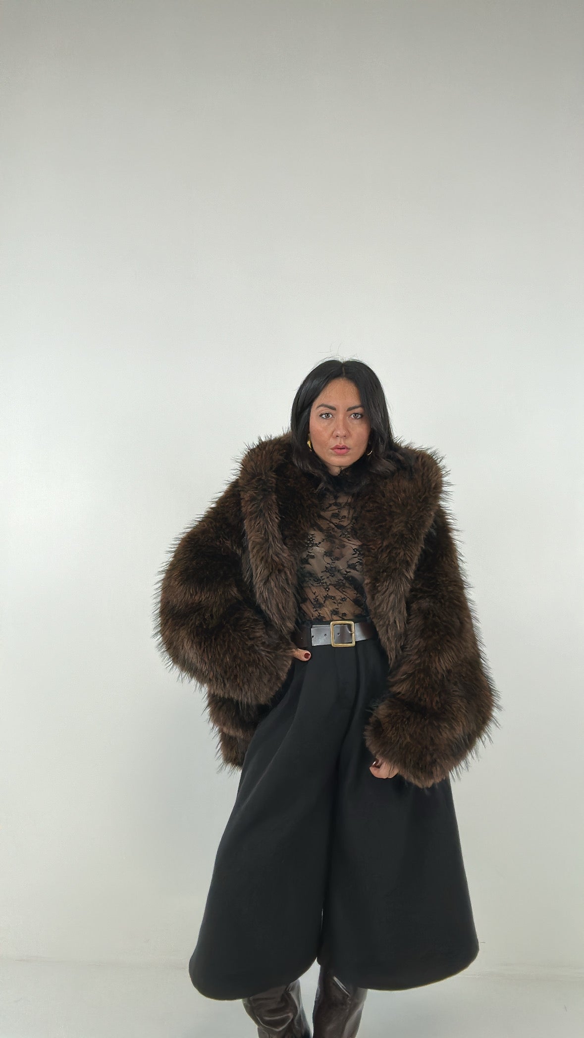 Ecopelliccia FOREST - MARRONE