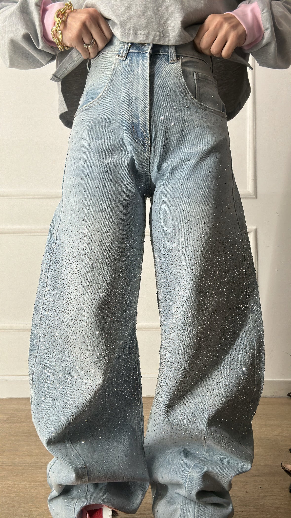 JEANS STRASS DANNY - JEANS