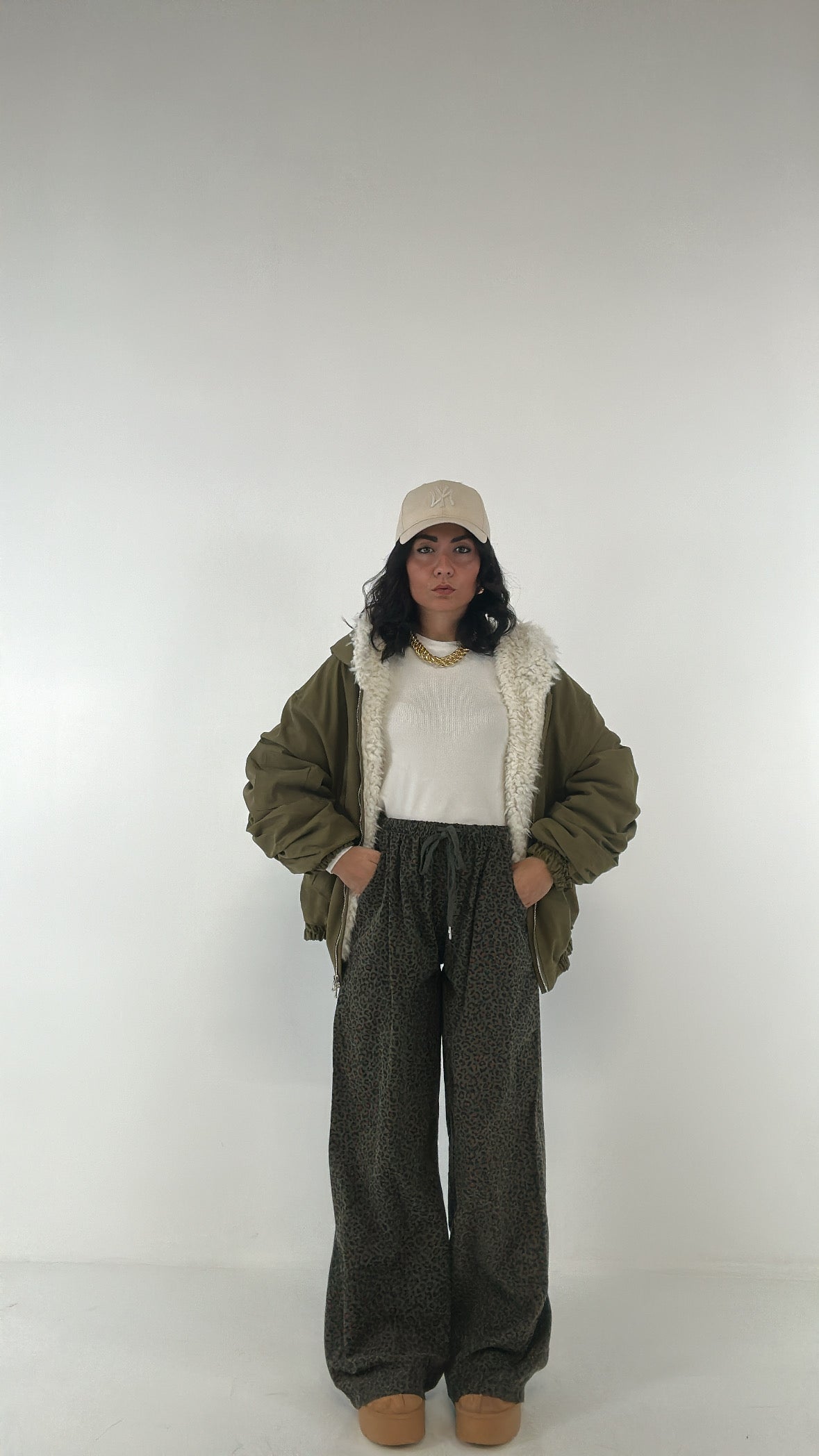 Parka LUMINA - VERDE MILITARE