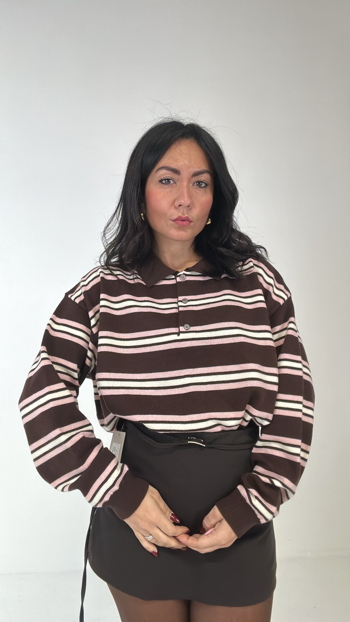 Pull POLO RIGHINO - ROSA