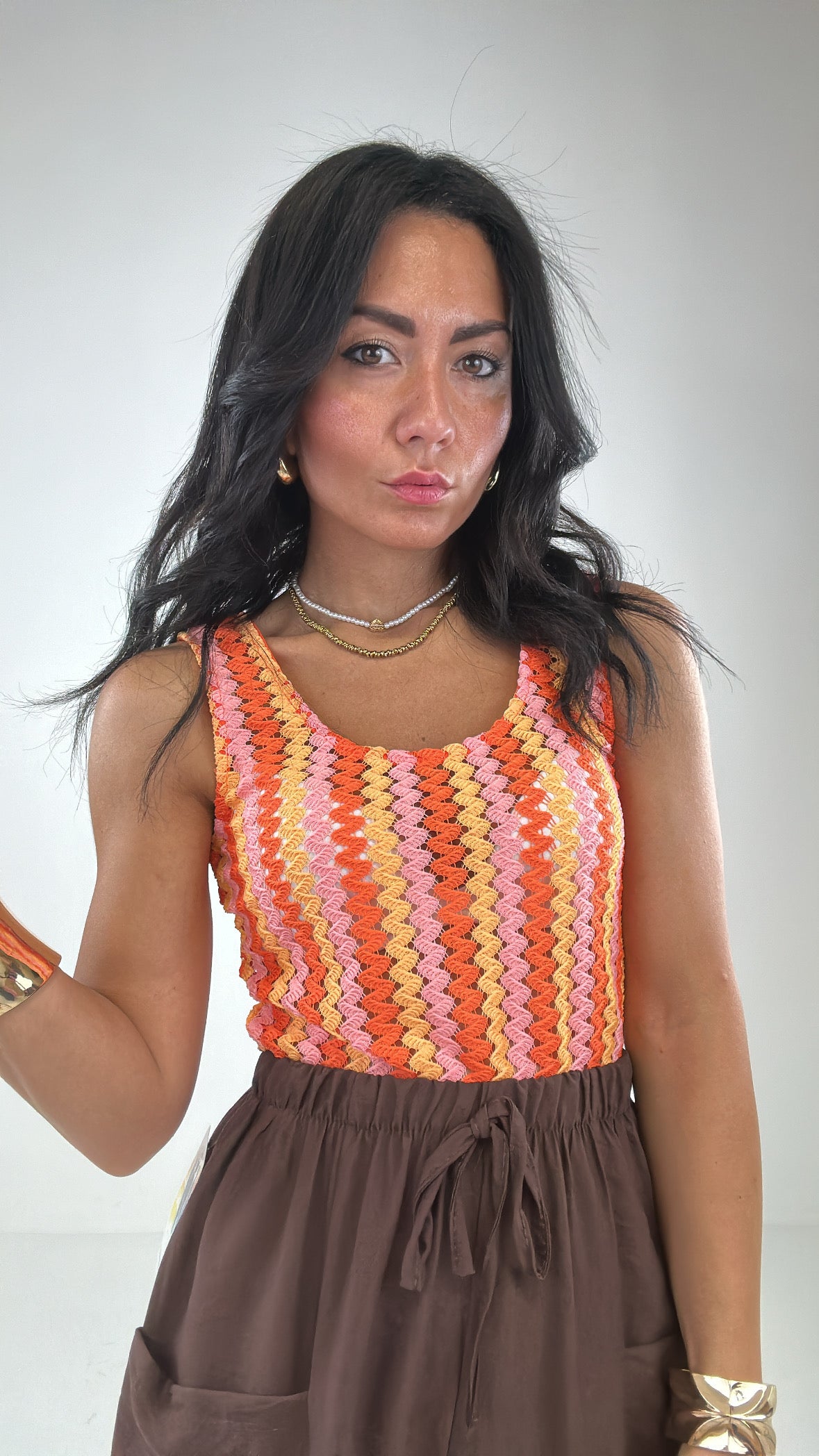 Body TRICOLOR - ARANCIO