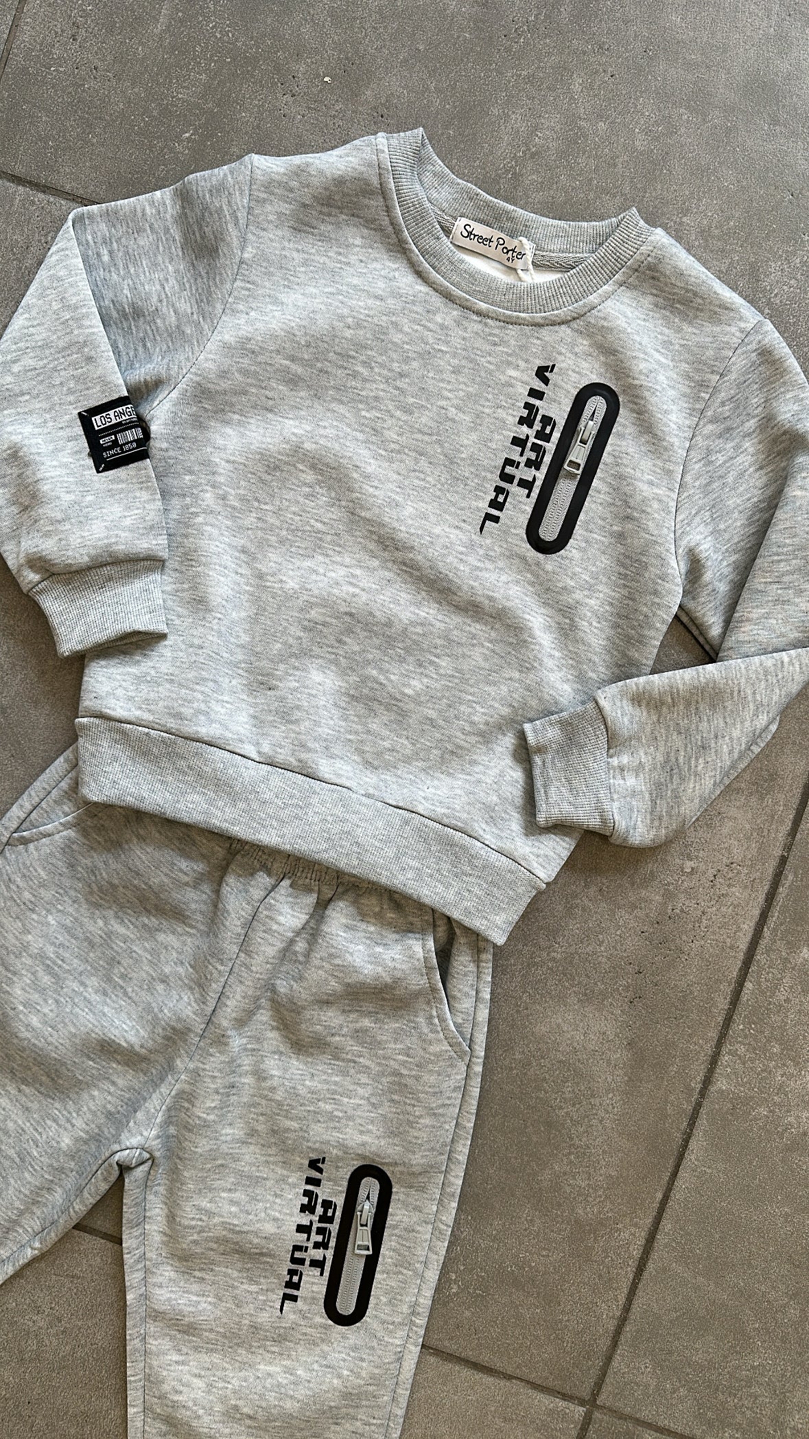 Tuta VIRTUAL 4-14A - GRIGIO