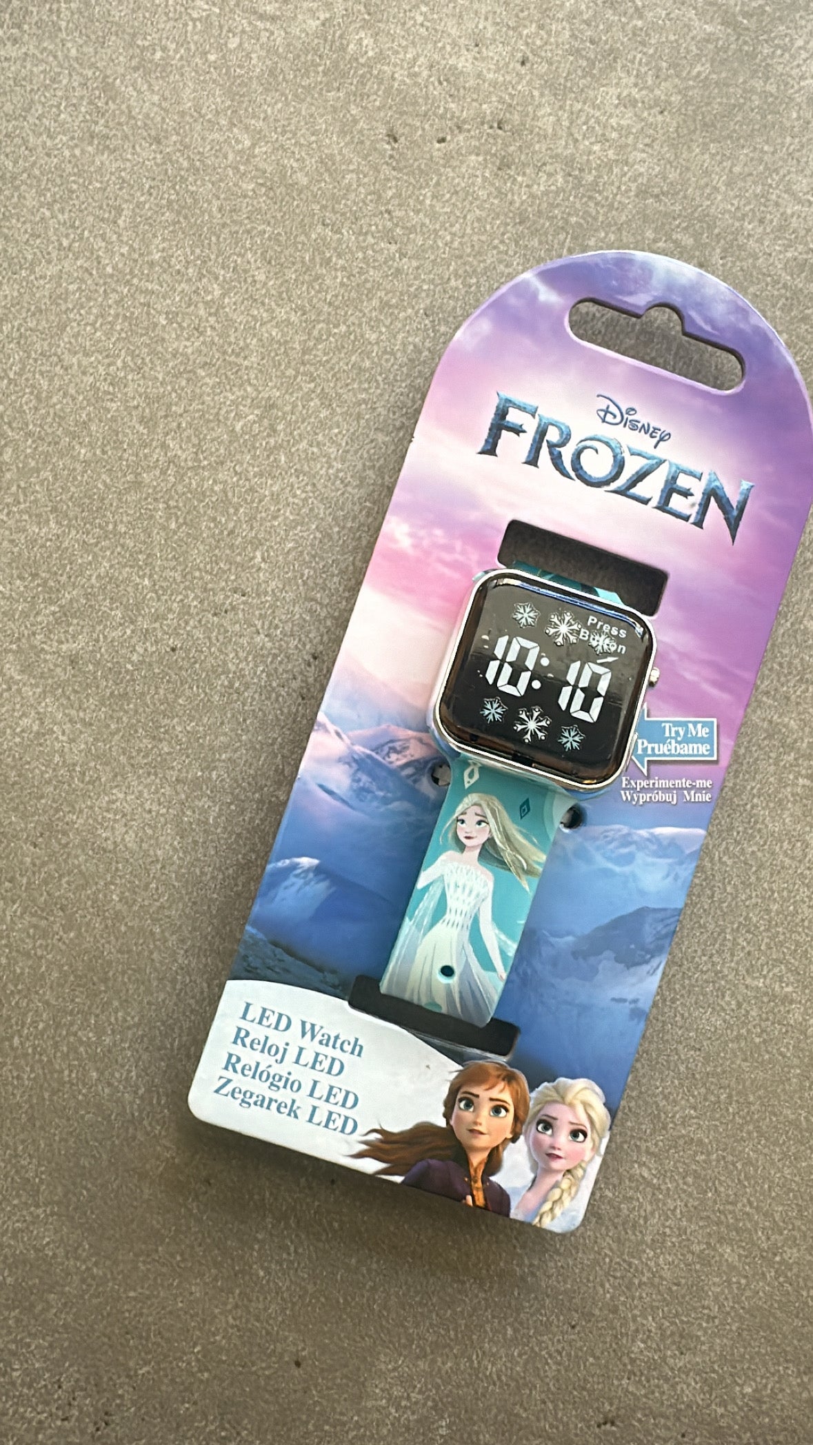 Orologio LED DISNEY - LILLA