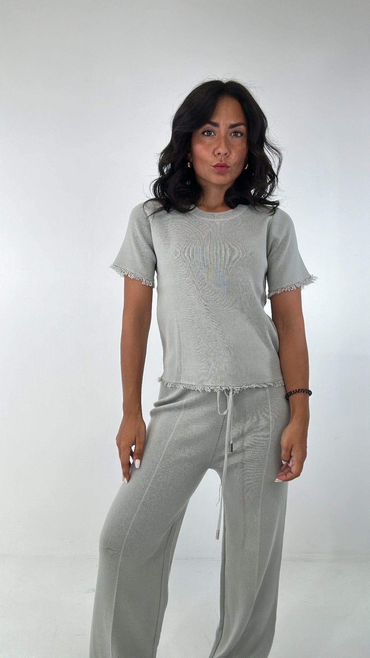 Coordinato FRANGETTA - GRIGIO