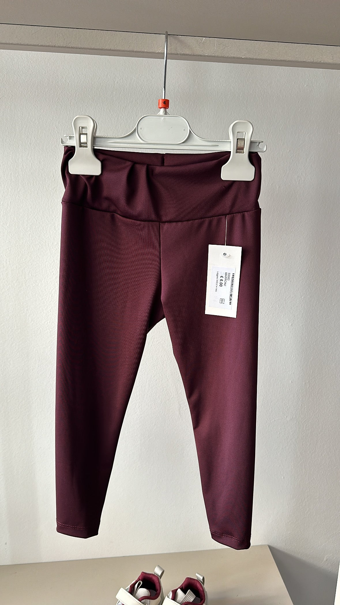 Leggins WOLX 4-14A - BORDEAUX