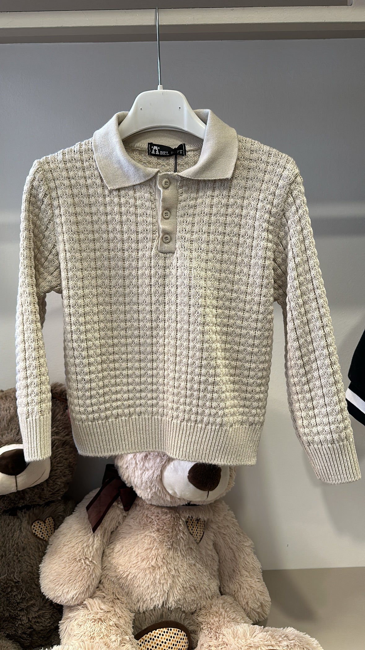 Polo IN MAGLIA 4-14A - BEIGE