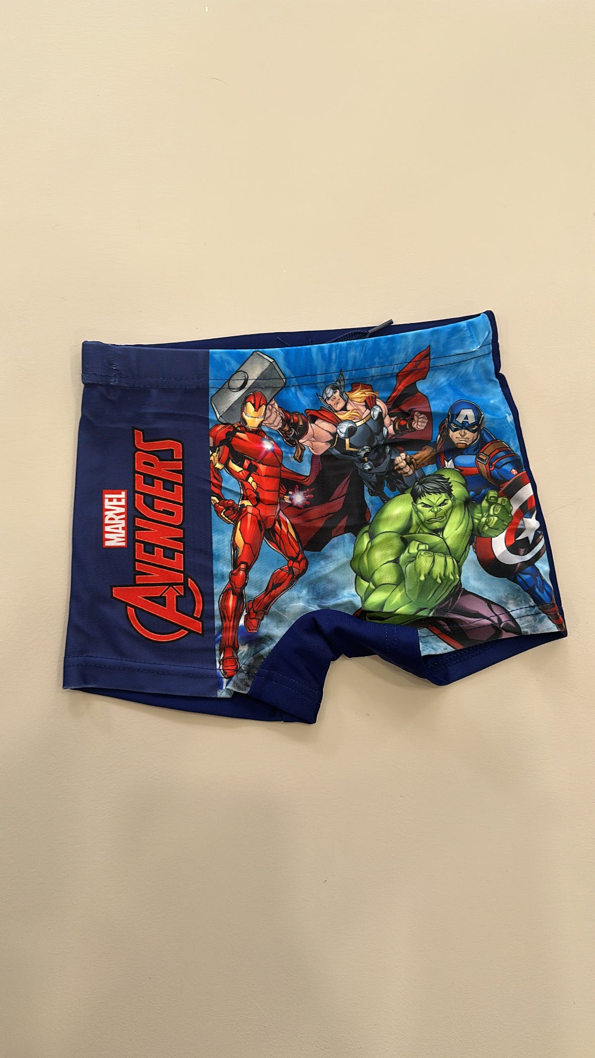 Costume BOXER AVENGERS 3-8A - BLU
