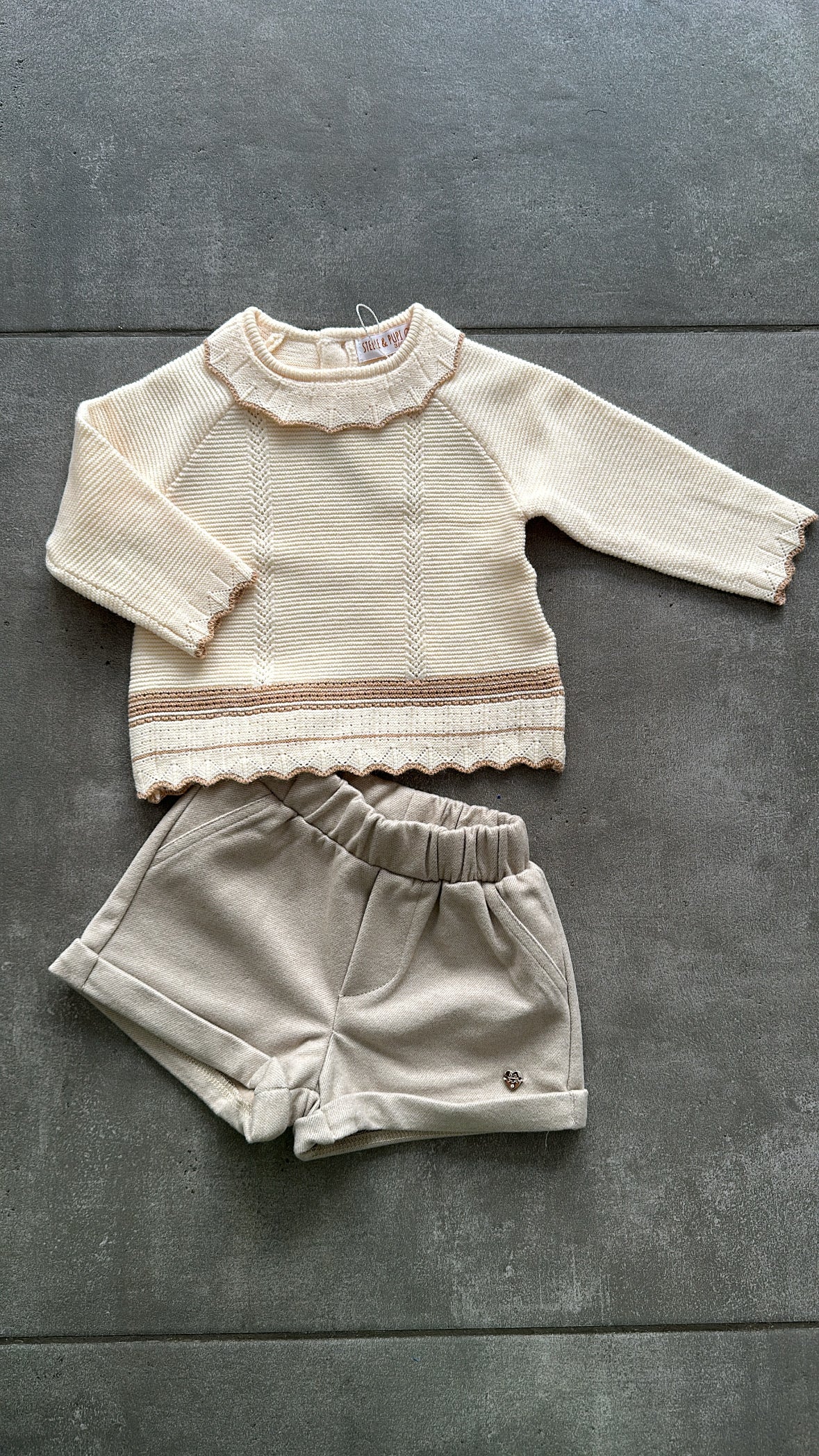 Completo WINTER 3-18M - PANNA