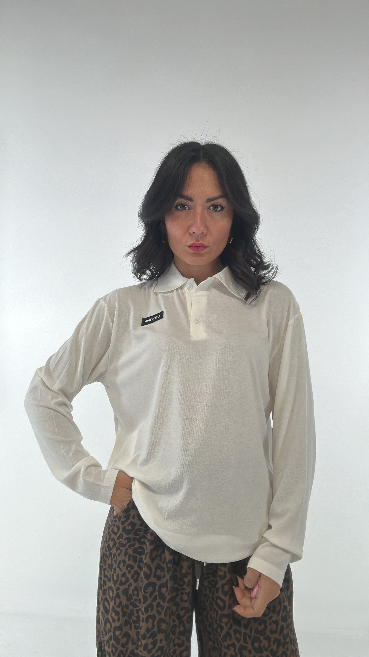 Polo LOVE - BIANCO
