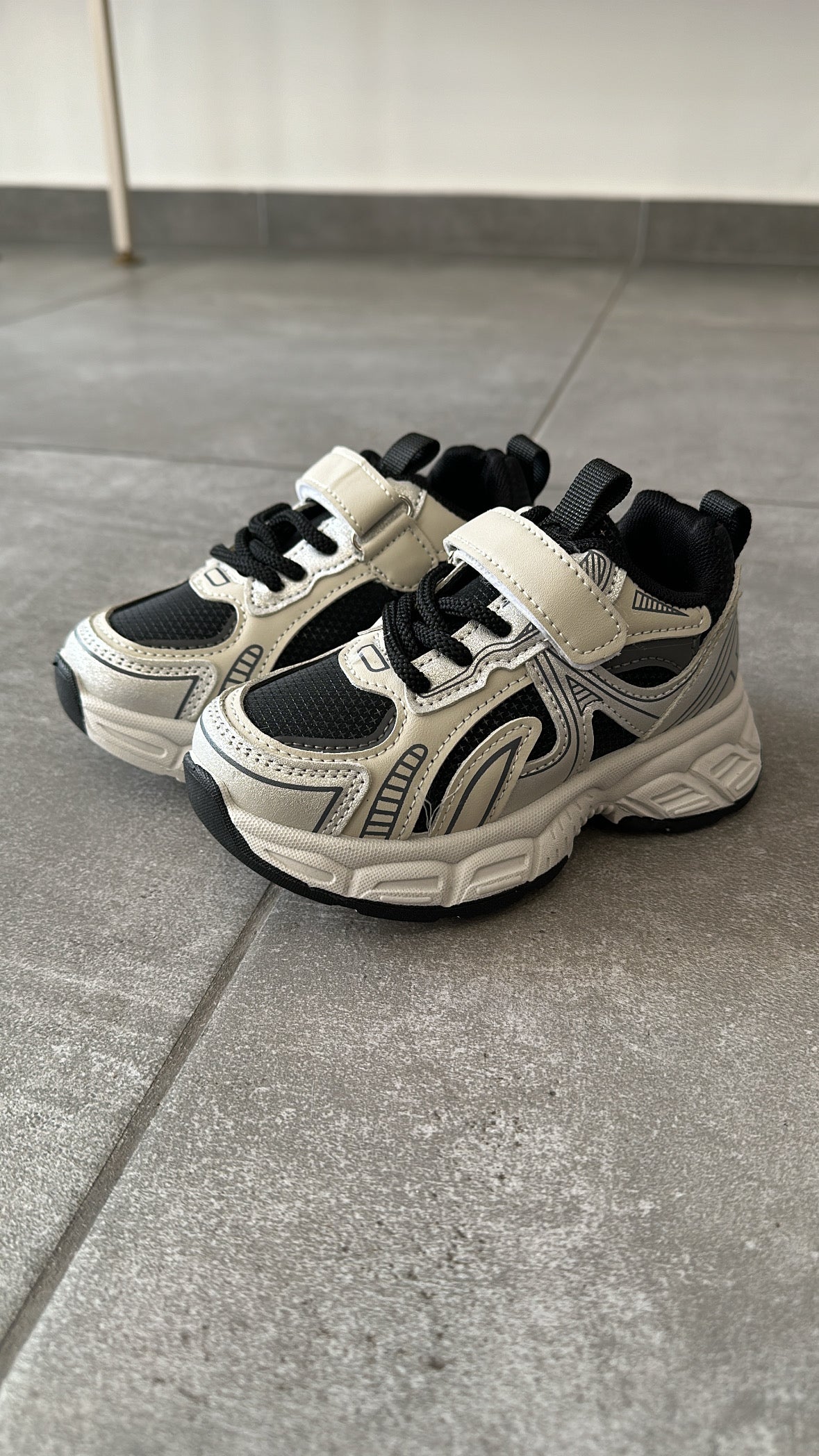 Sneakers A STRAPPO - NERO