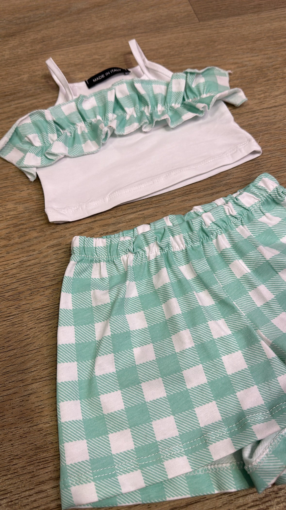 Completo QUADRETTI 6-36M - TIFFANY