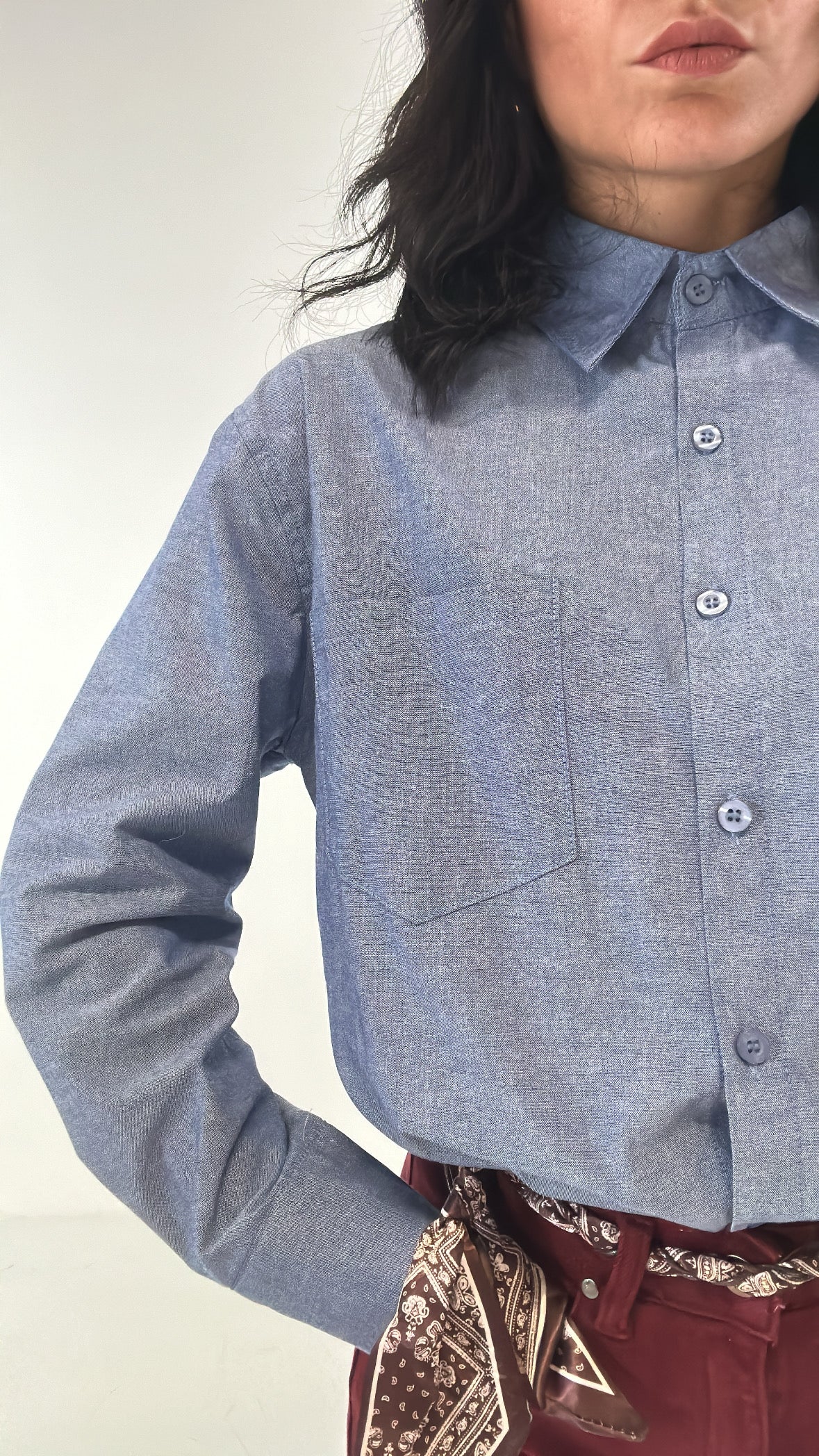 Camicia BASIC TAGLIA - AZZURRO
