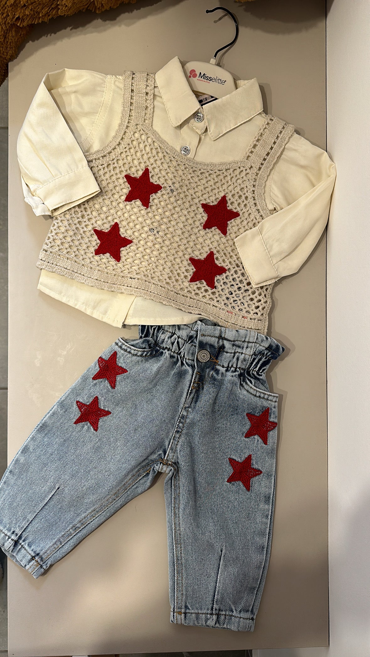 Completo STELLA 9-24M - BEIGE