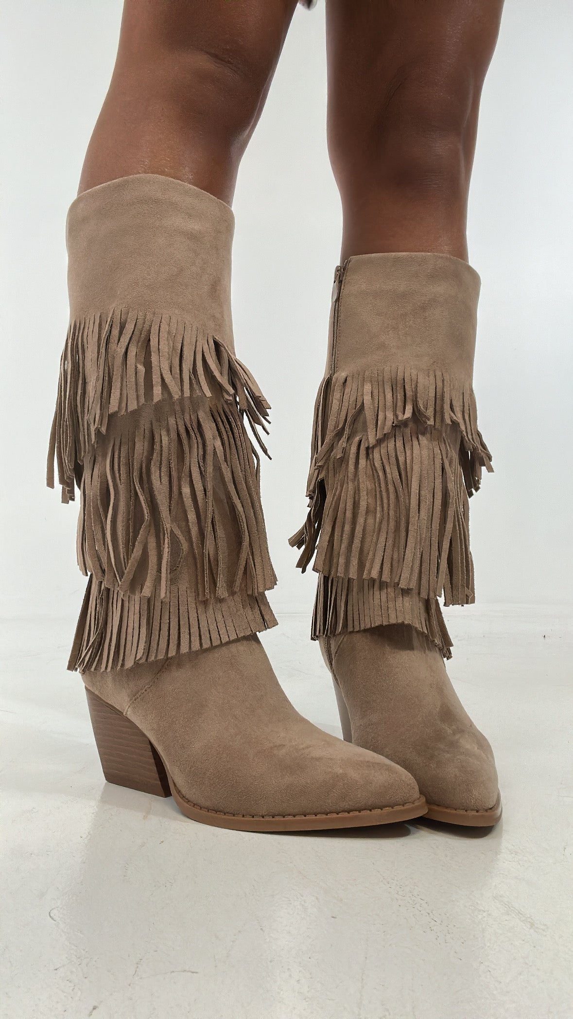 Camperos FRANGE DOUBLE - KHAKI