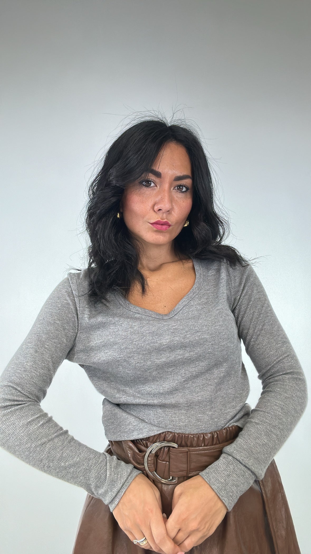 Maglia LUREX - GRIGIO