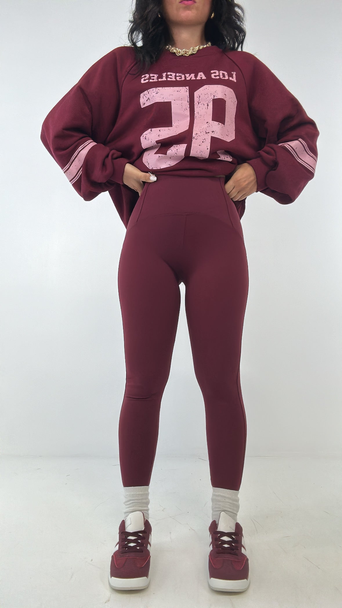 Leggins MODELLANTE UP - BORDEAUX
