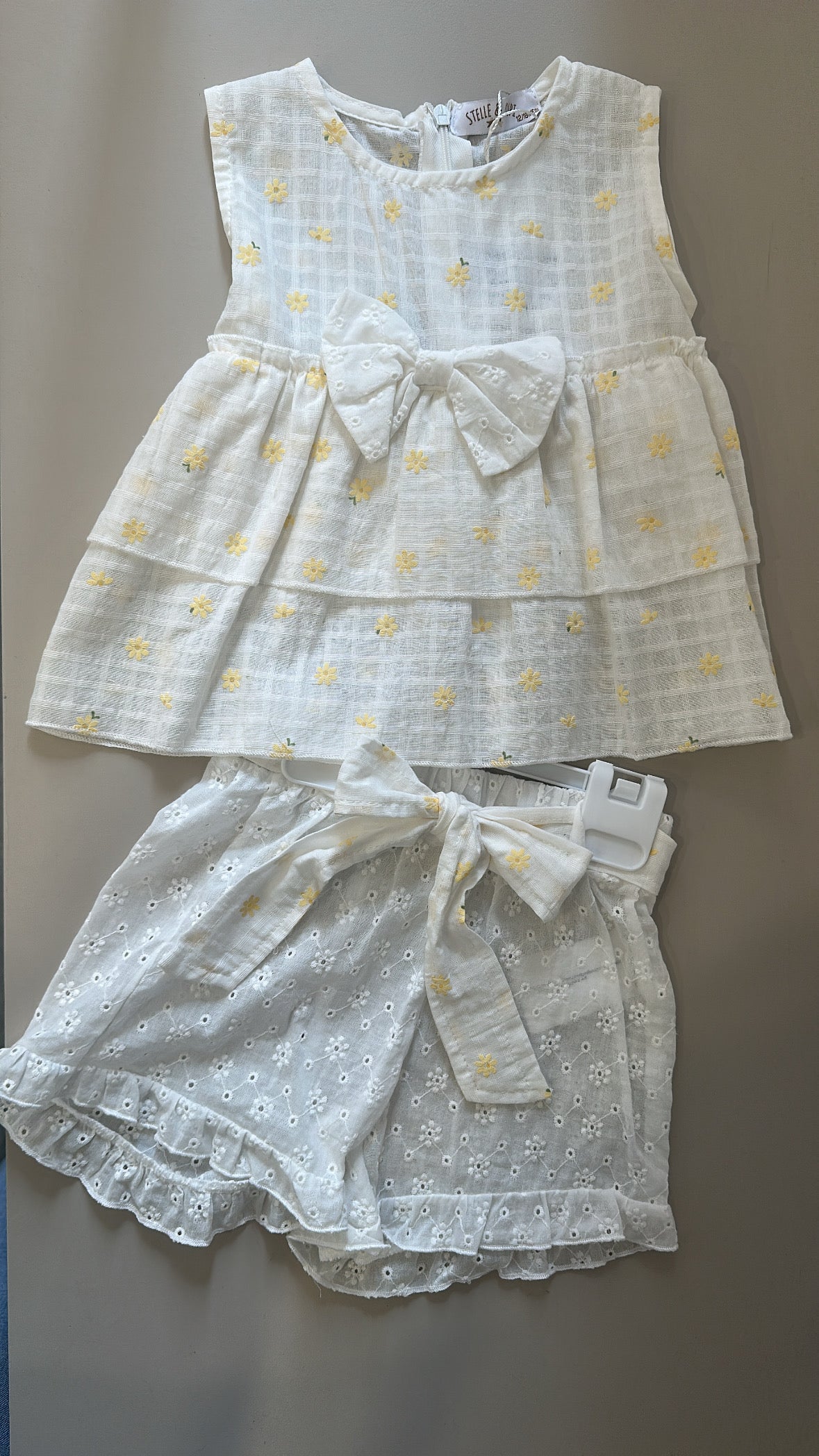 Completo 100 MARGHERITE 12-36M - BIANCO