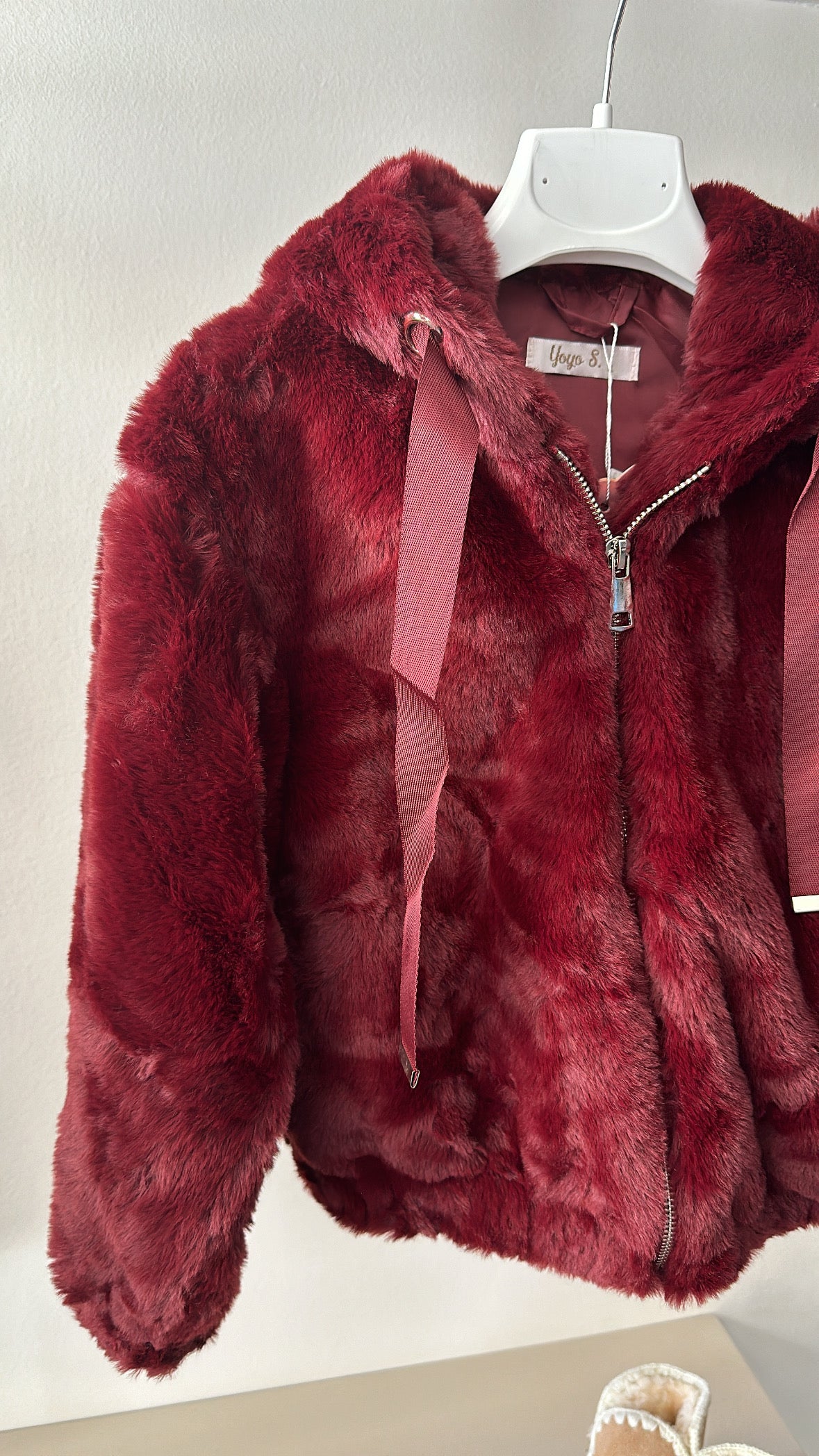 Ecopelliccia GIUBBINO 4-14A - BORDEAUX